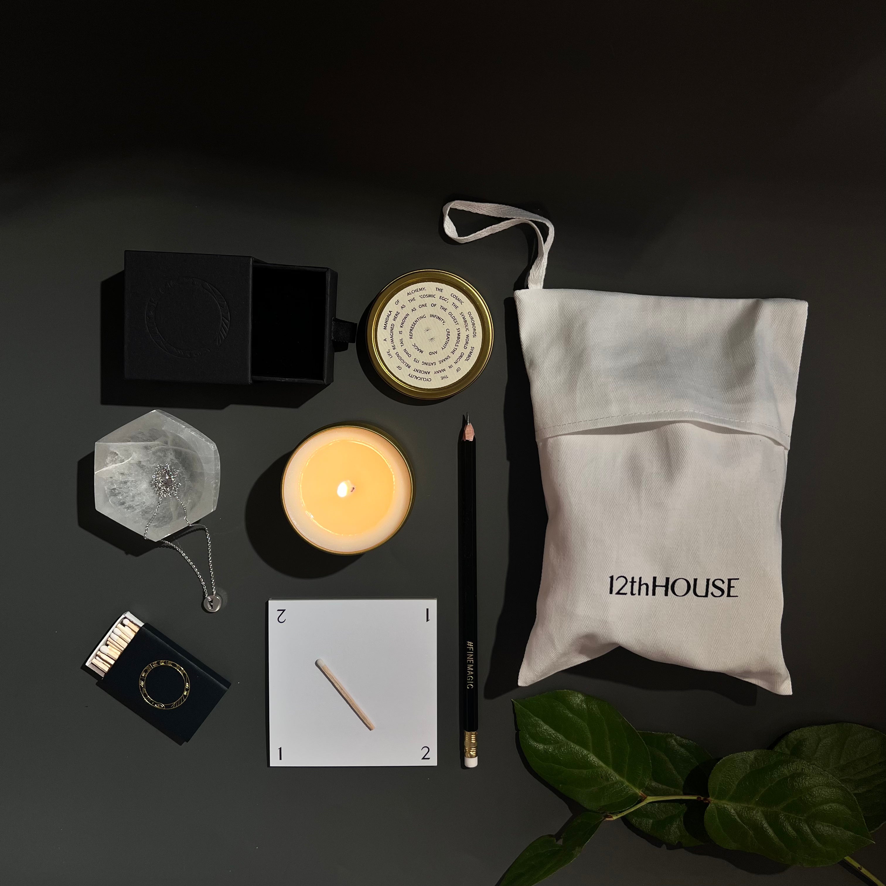 12th HOUSE Ritual Kit with Moon Necklace