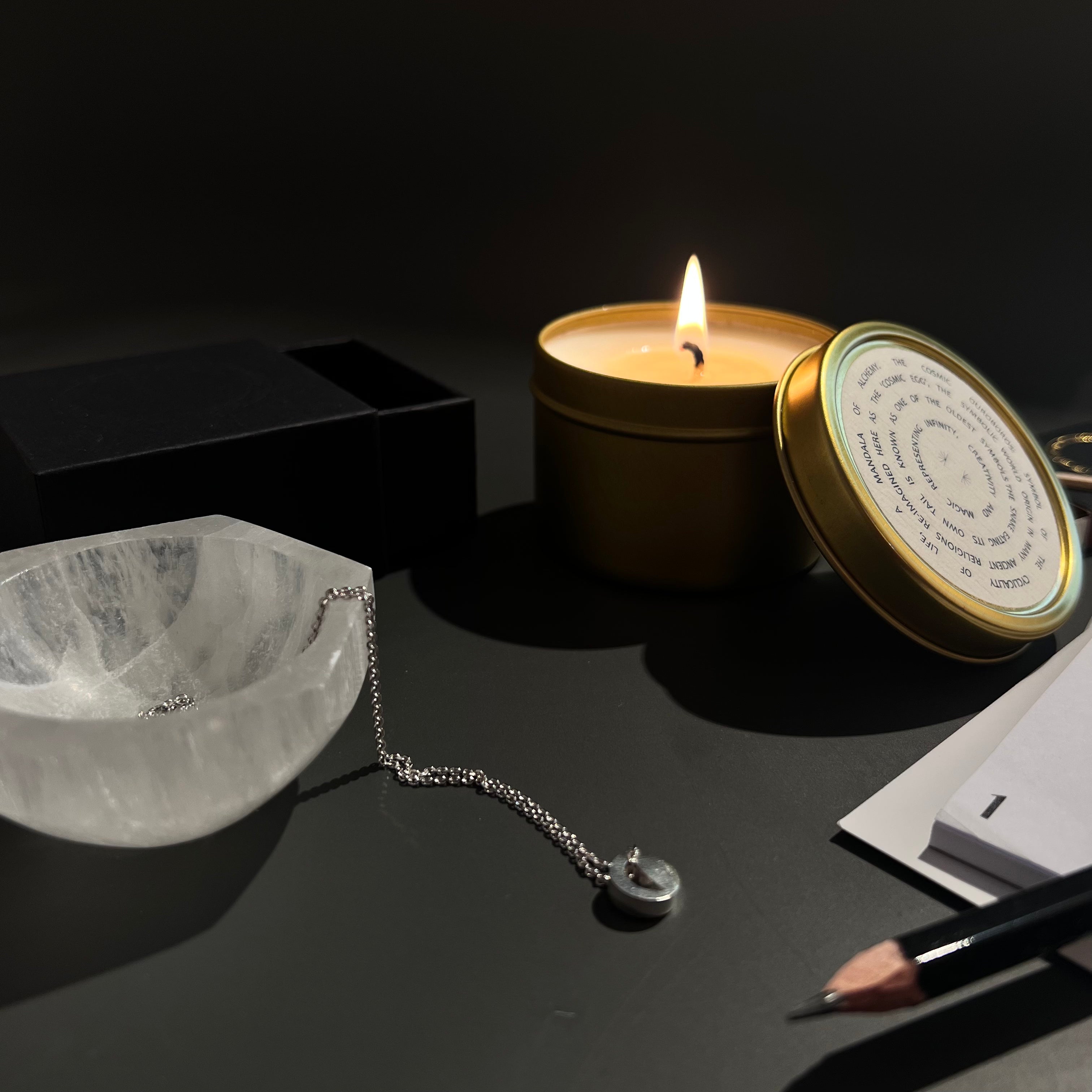 12th HOUSE Ritual Kit with Moon Necklace