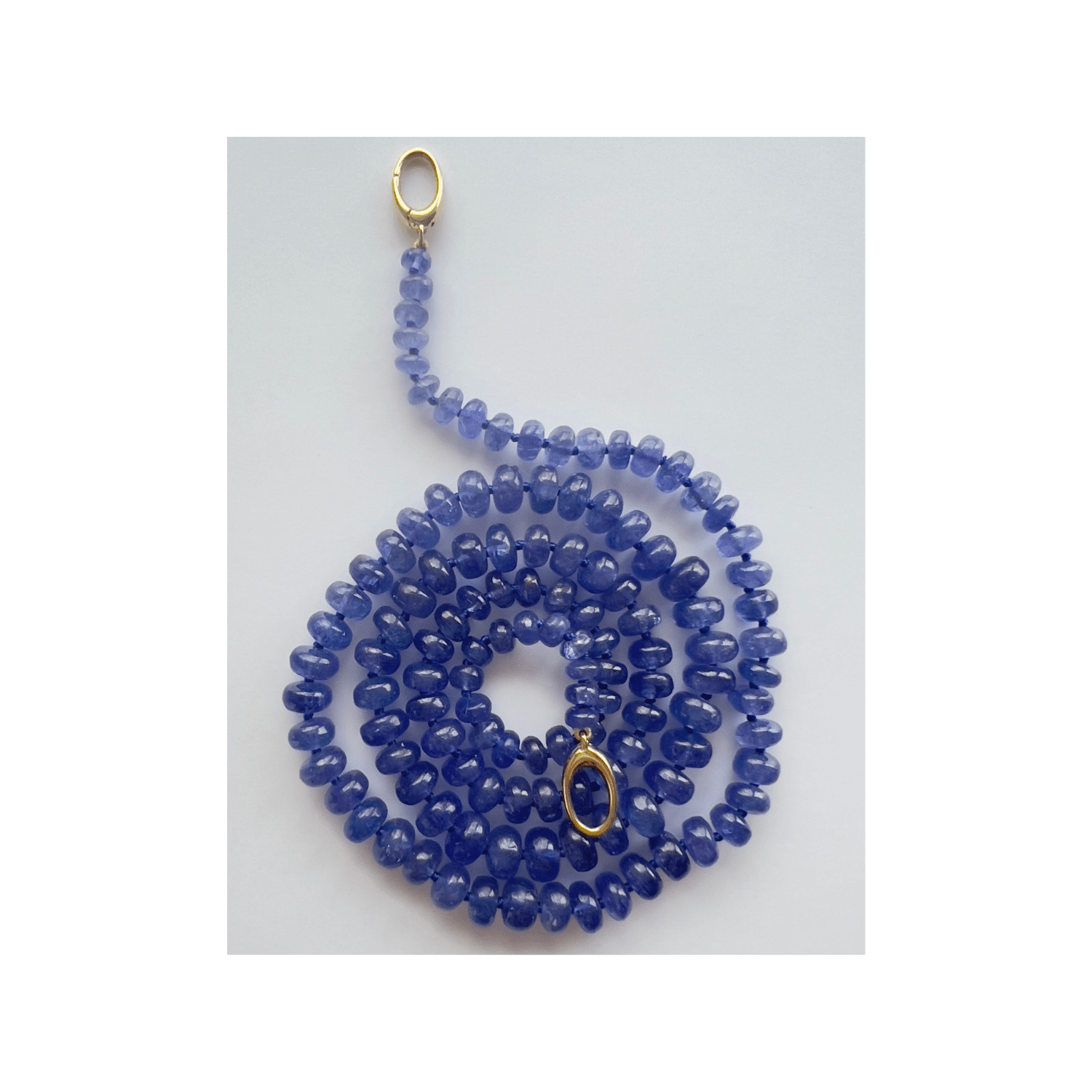 Archive | Celestial Tanzanite beaded strand - 12th HOUSE