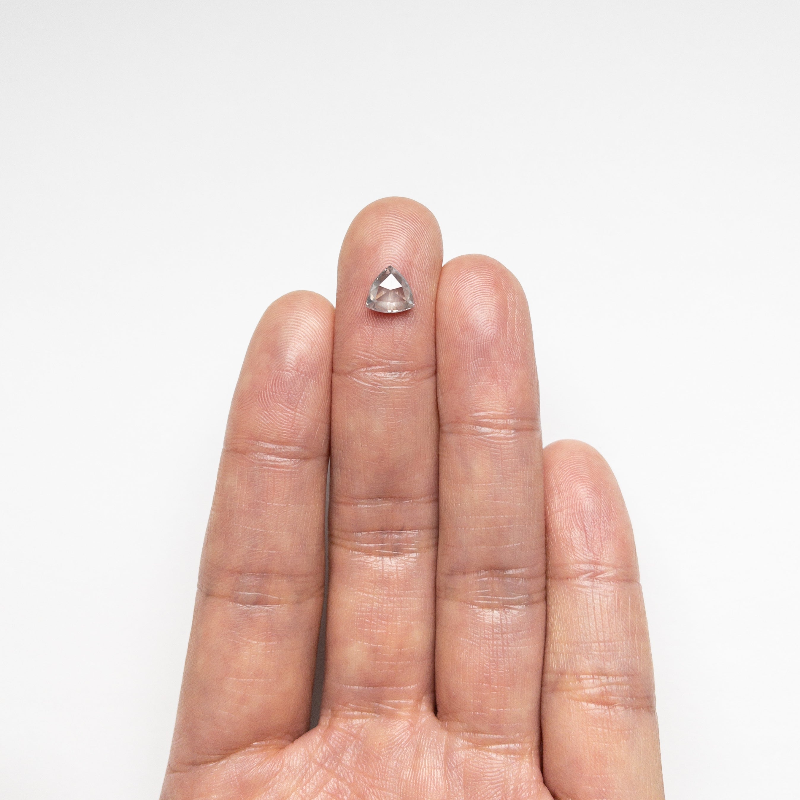 Fancy Gray Trillion Diamond - 12th HOUSE