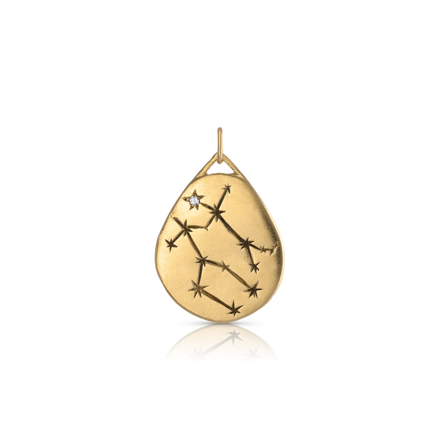 Gemini celestial zodiac necklace - 12th HOUSE
