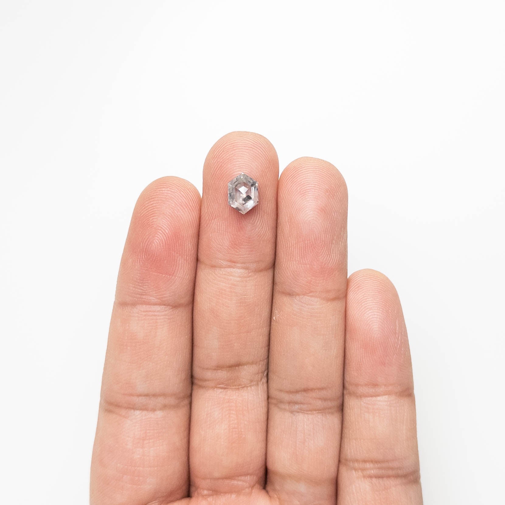 Hexagonal step cut diamond - 12th HOUSE