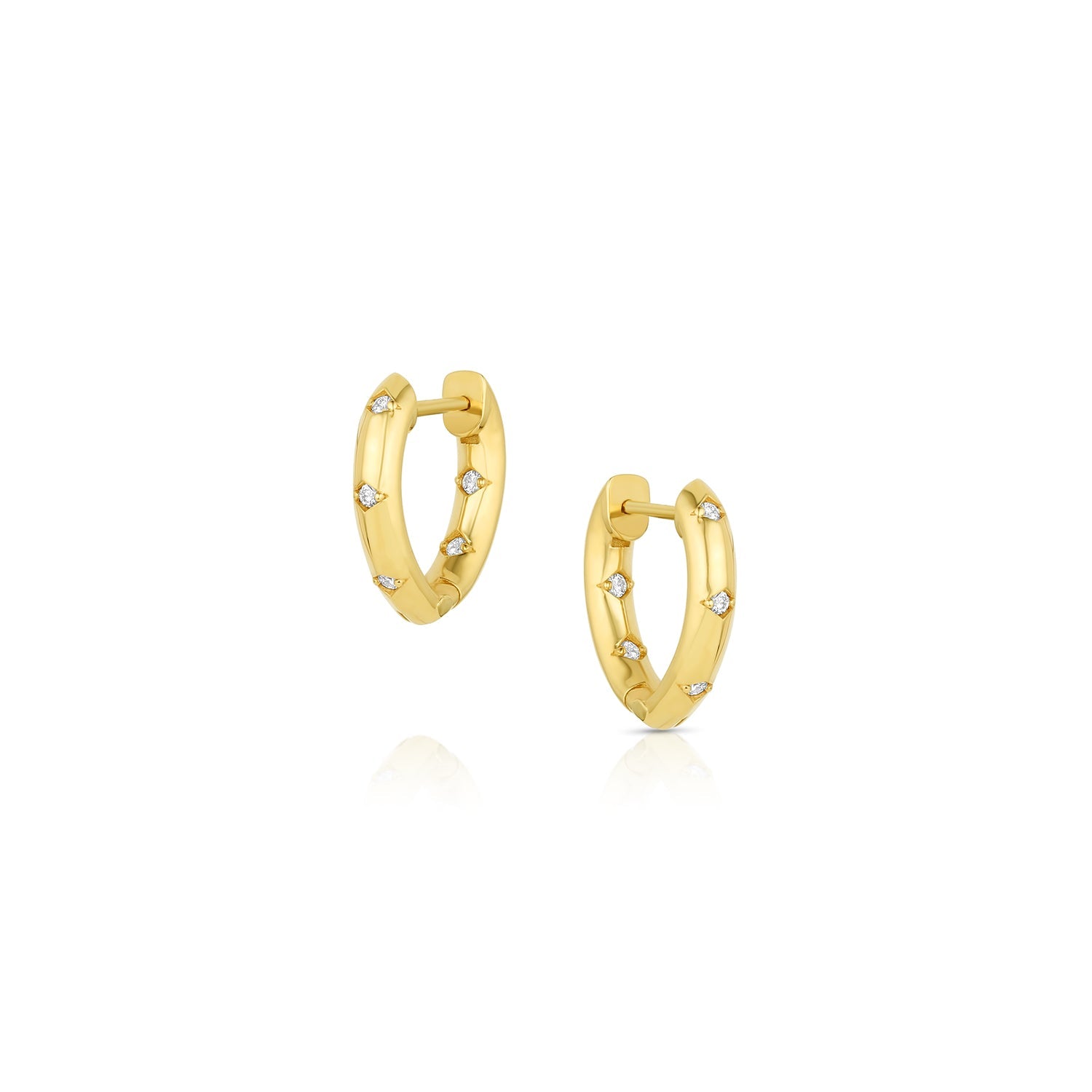 Hilma hoop earrings 17mm - 12th HOUSE