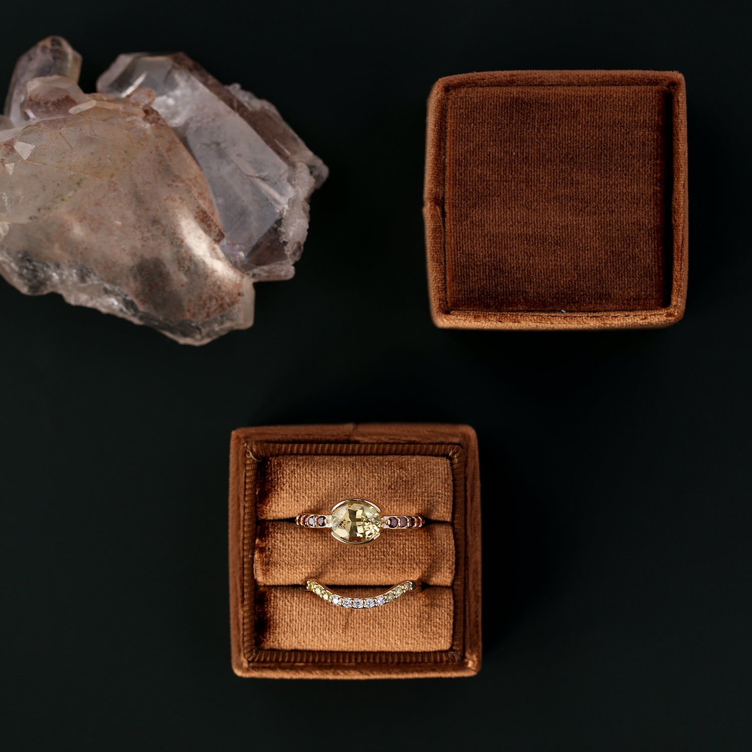 Mare Nubium Sapphire engagement ring - 12th HOUSE