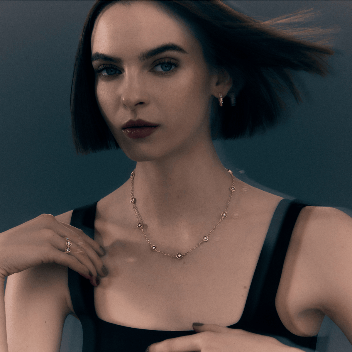 Midheaven Diamond Station Necklace - 12th HOUSE