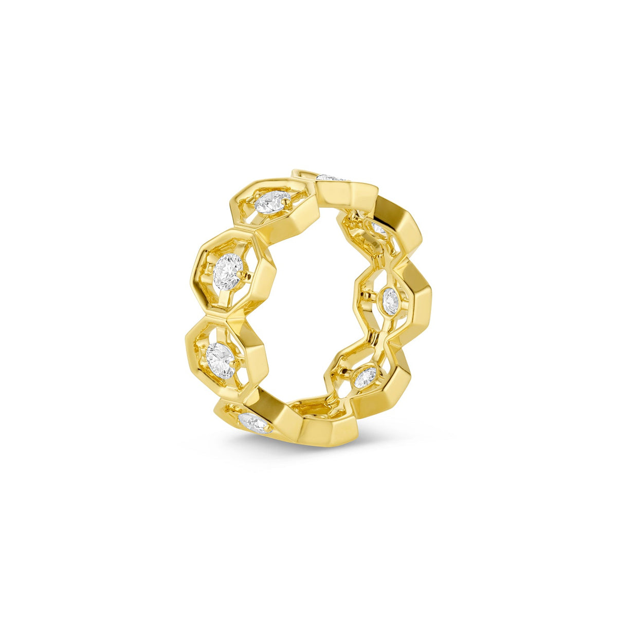 Midheaven Eternity Ring 18k Yellow - 12th HOUSE