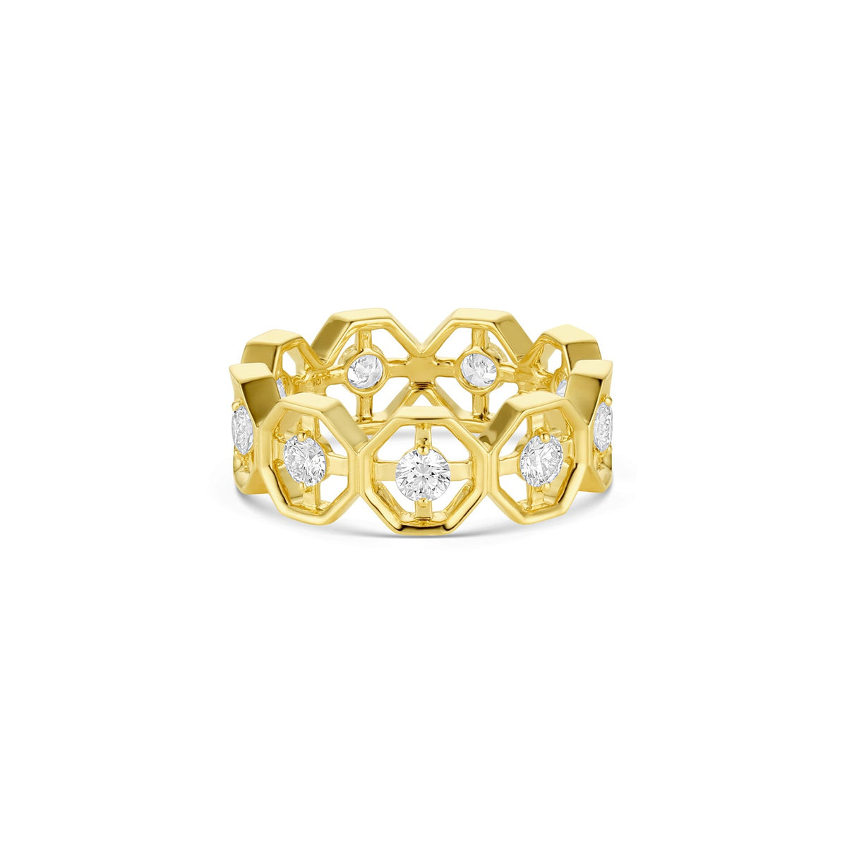 Midheaven Eternity Ring 18k Yellow - 12th HOUSE