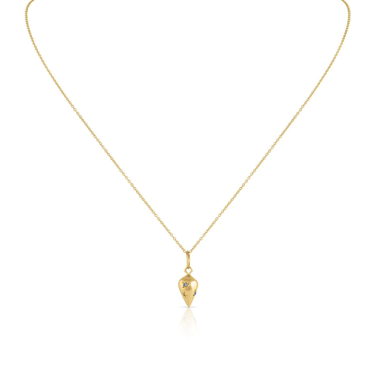 Pendulum Talsiman necklace | sapphires - 12th HOUSE