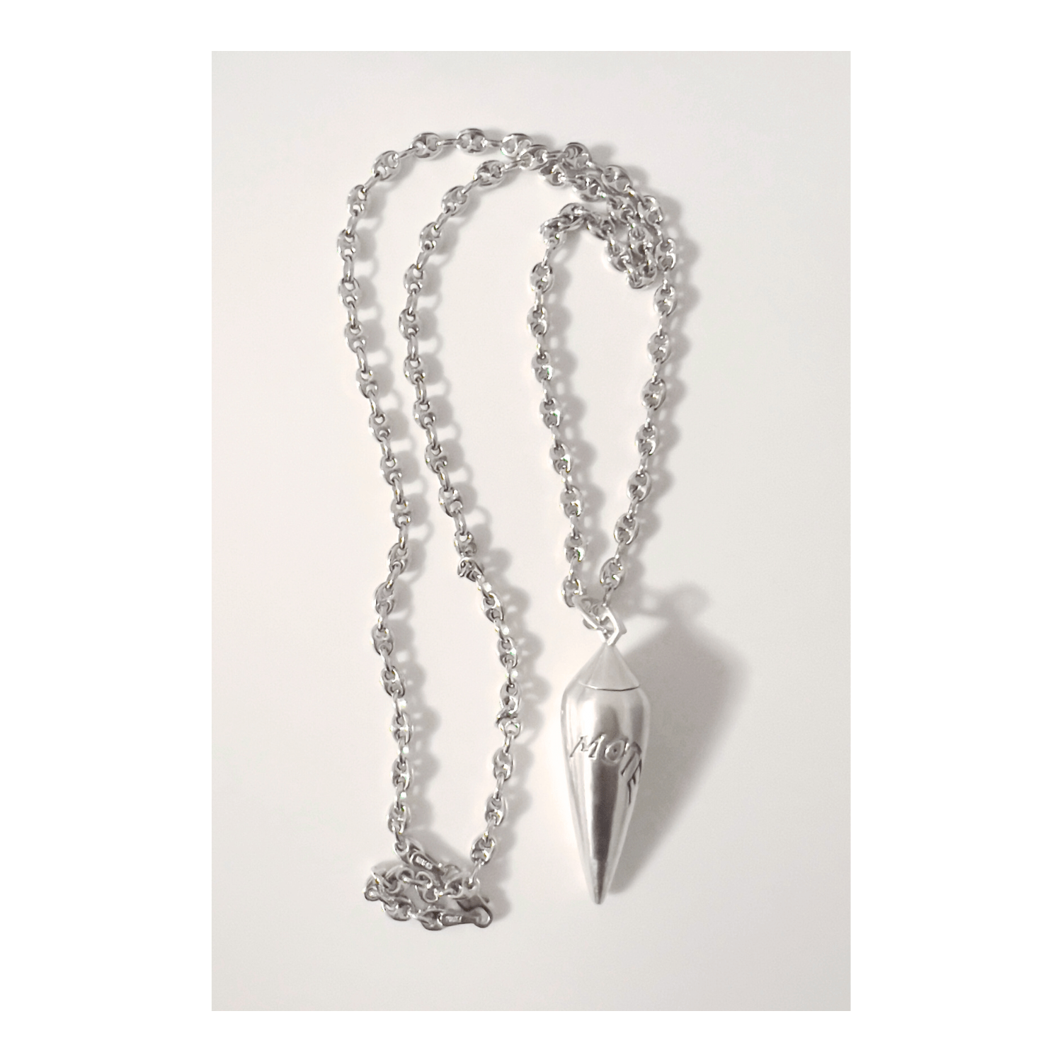 So Mote It Be Pendulum | White Metal Edition - 12th HOUSE