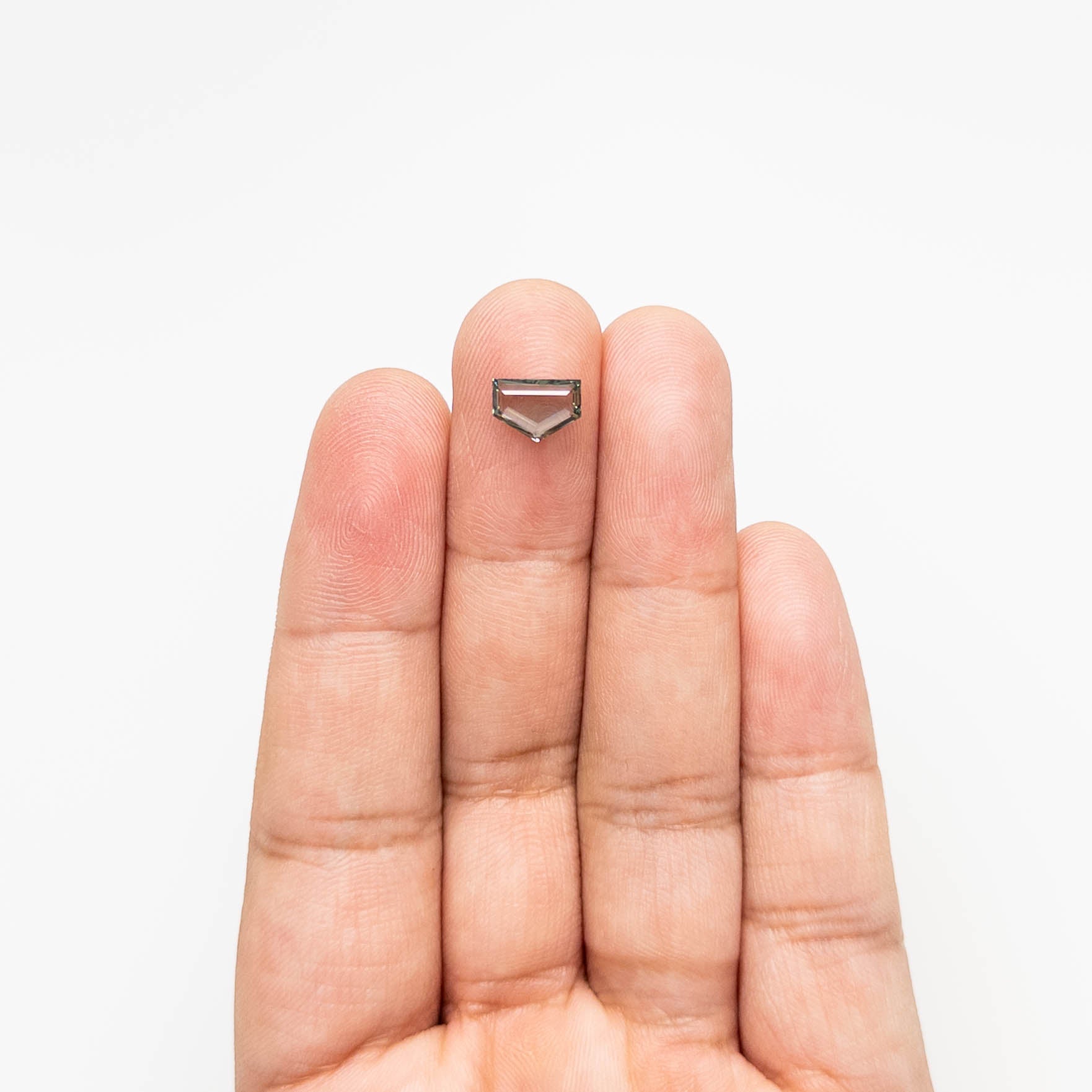 Teal Pentagonal Portrait cut sapphire - 12th HOUSE