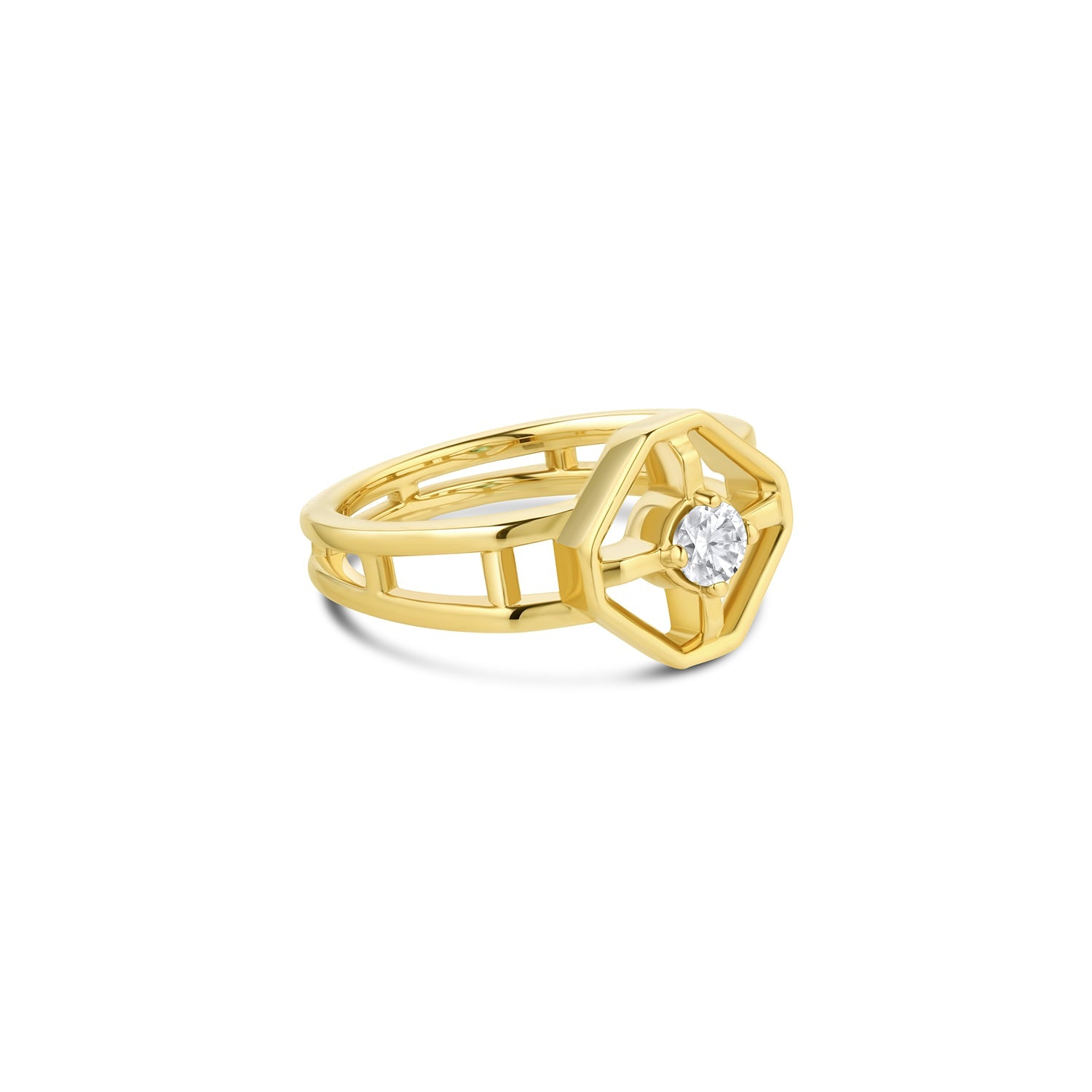 The Diamond Window Ring - 12th HOUSE