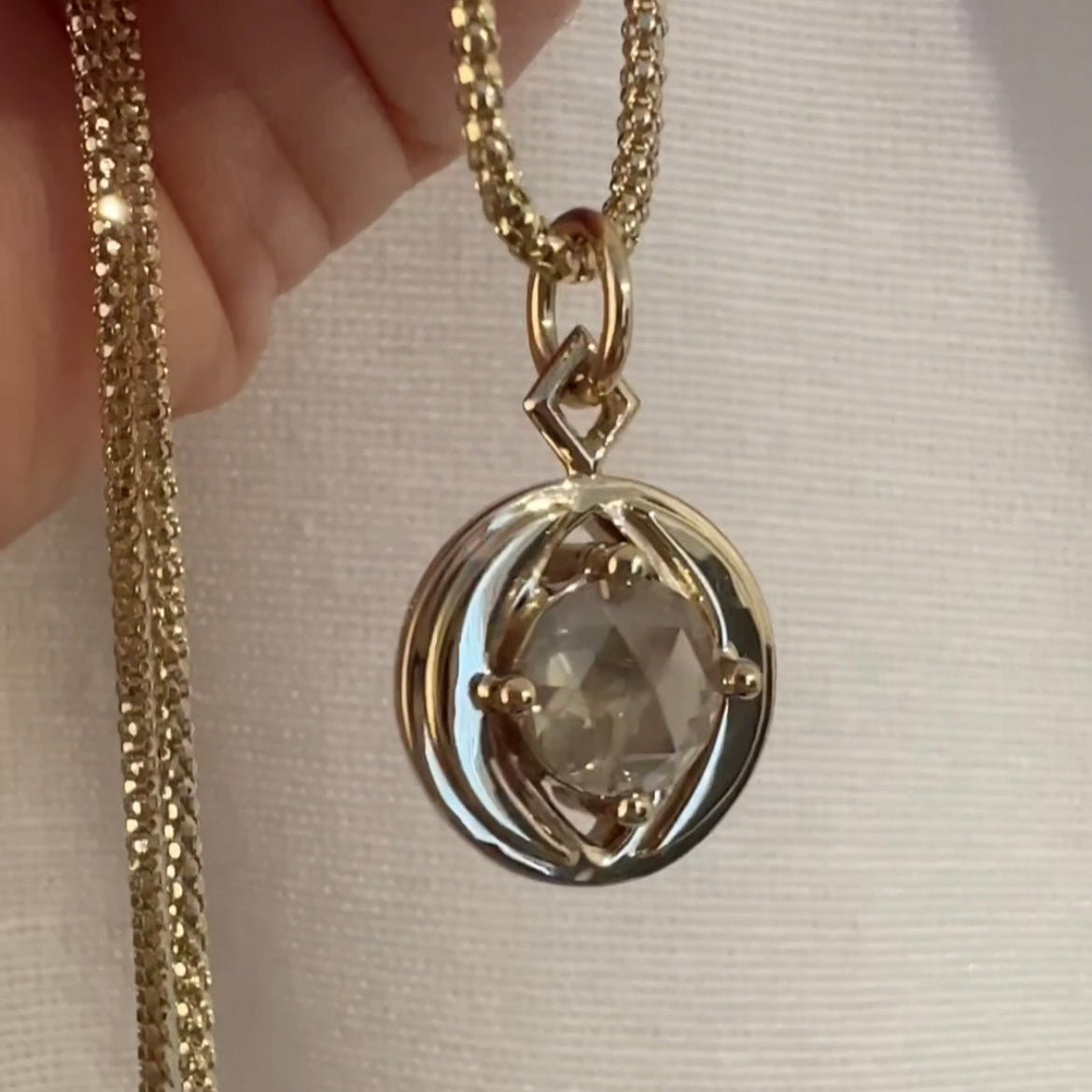 VESICA PISCIS PENDANT | custom project - 12th HOUSE