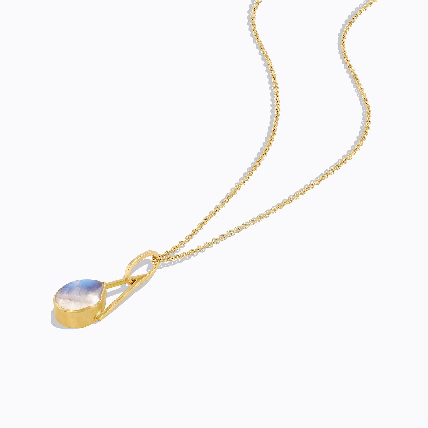 Moonstone teardrop Talisman | one of a kind - 12th HOUSE