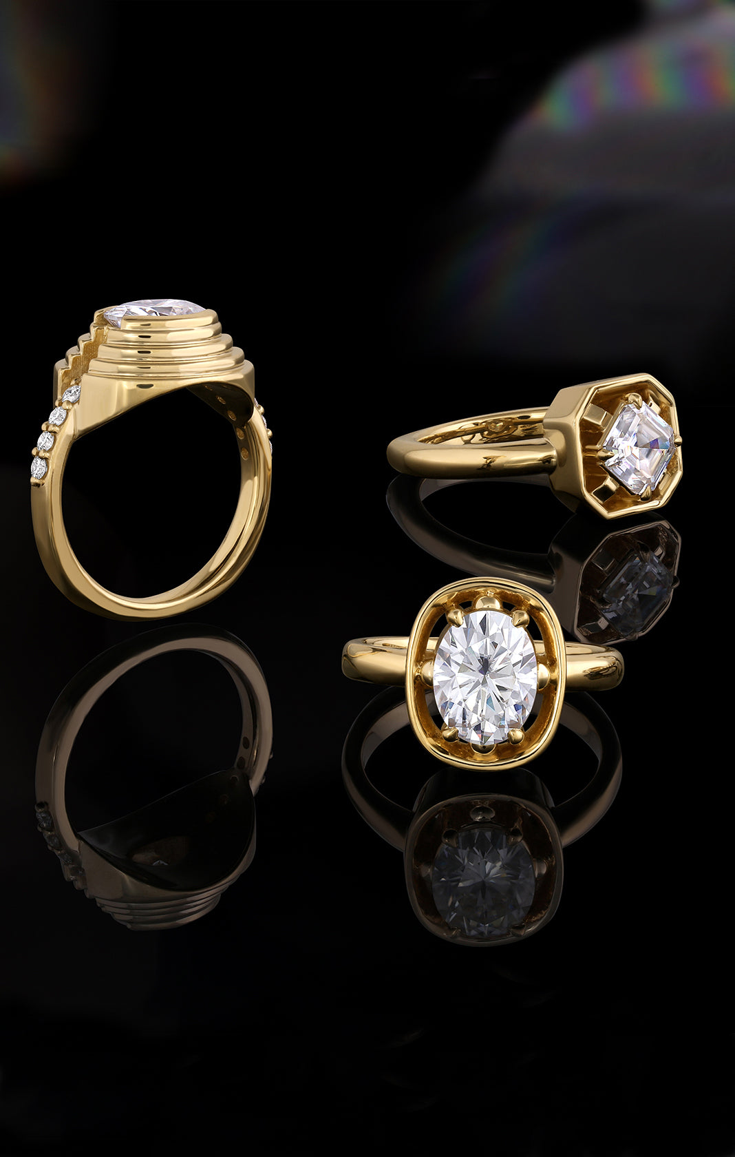 Midheaven Engagement rings - 12th HOUSE