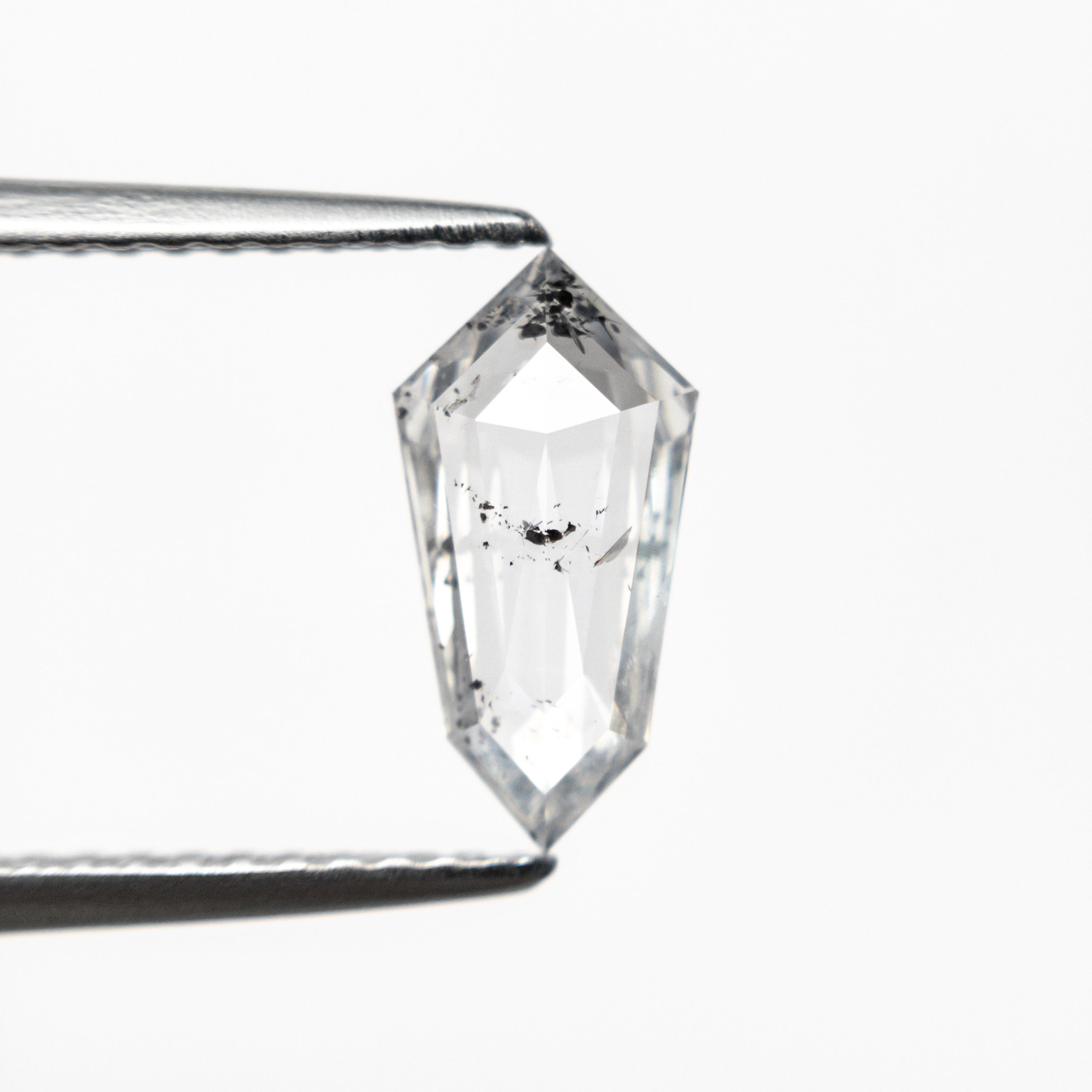 0.88ct Salt and Pepper Kite Rosecut diamond - 12th HOUSE