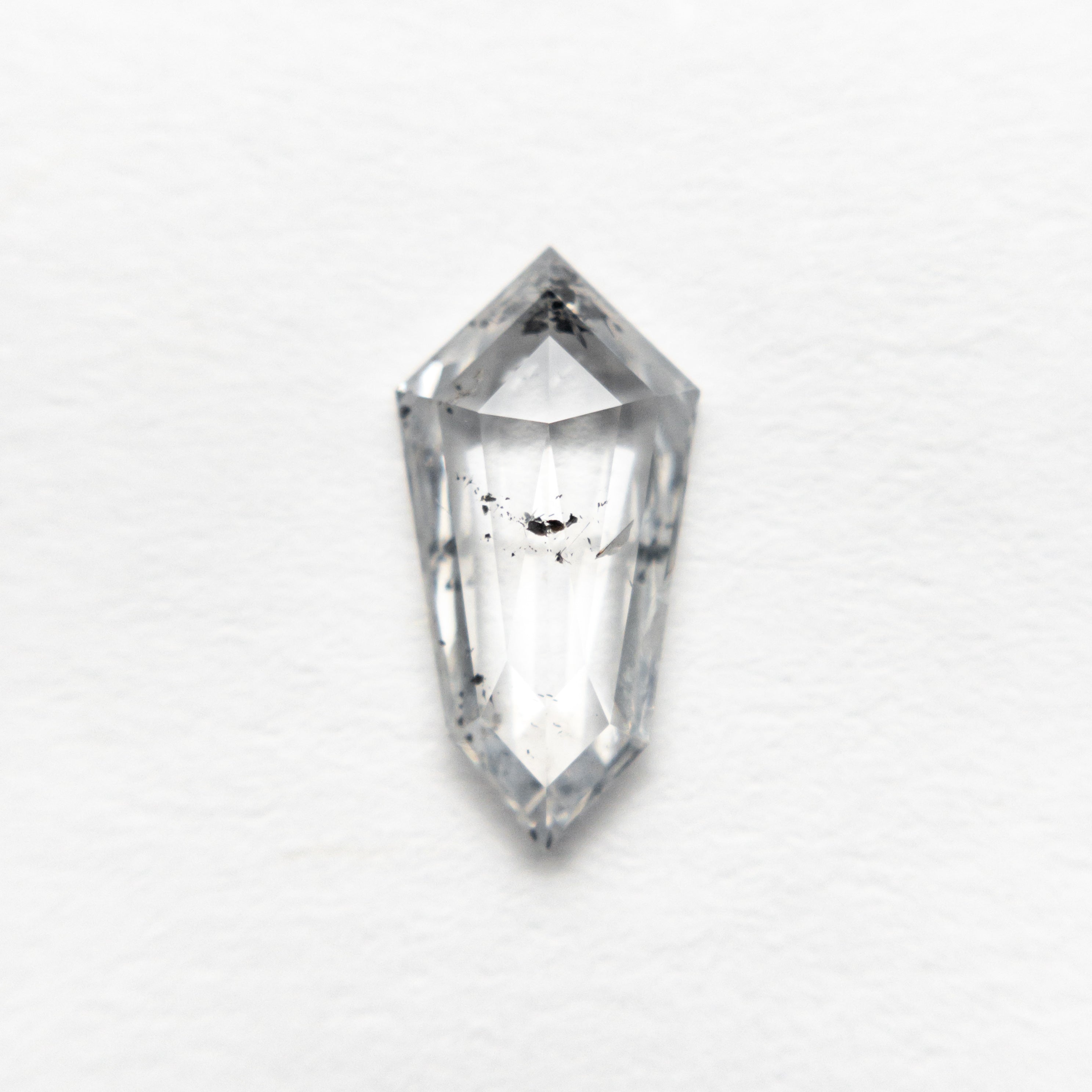 0.88ct Salt and Pepper Kite Rosecut diamond - 12th HOUSE