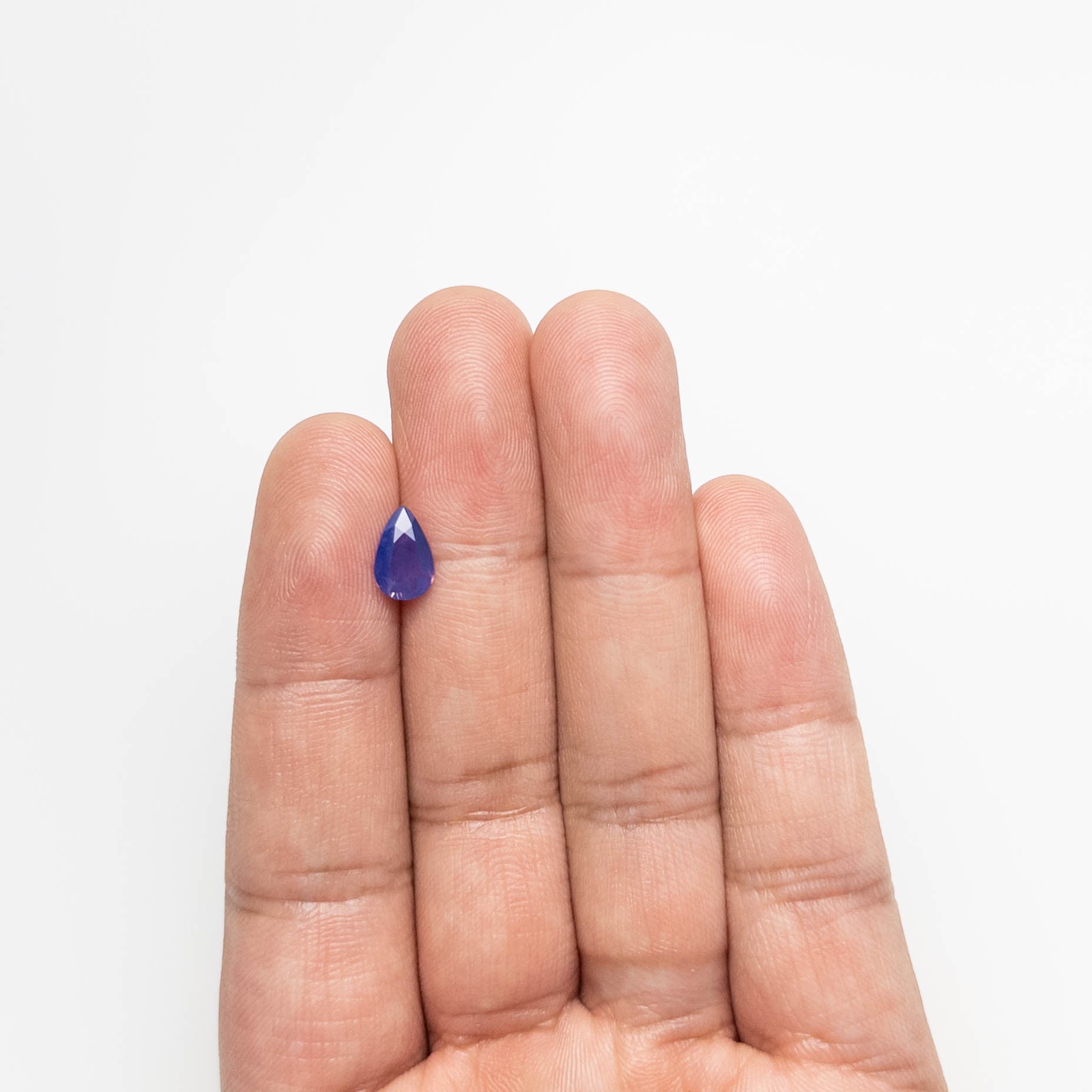 1.31ct Violet teardrop sapphire - 12th HOUSE