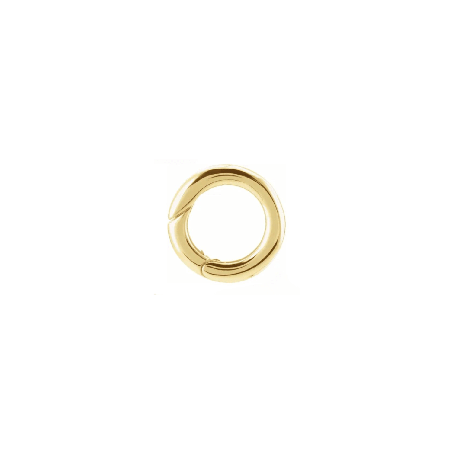 14k Circle Charm clip - 12th HOUSE