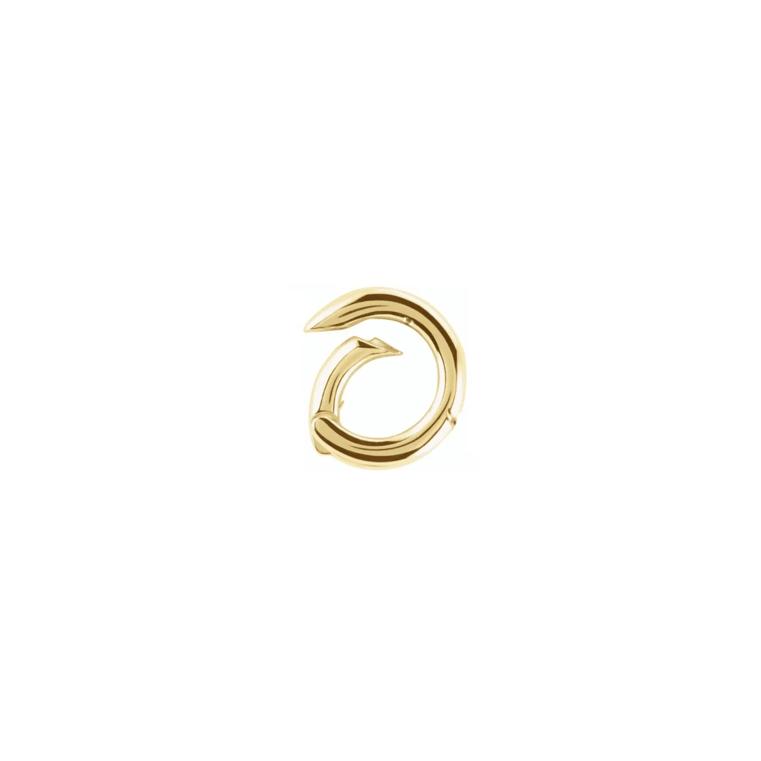 14k Circle Charm clip - 12th HOUSE