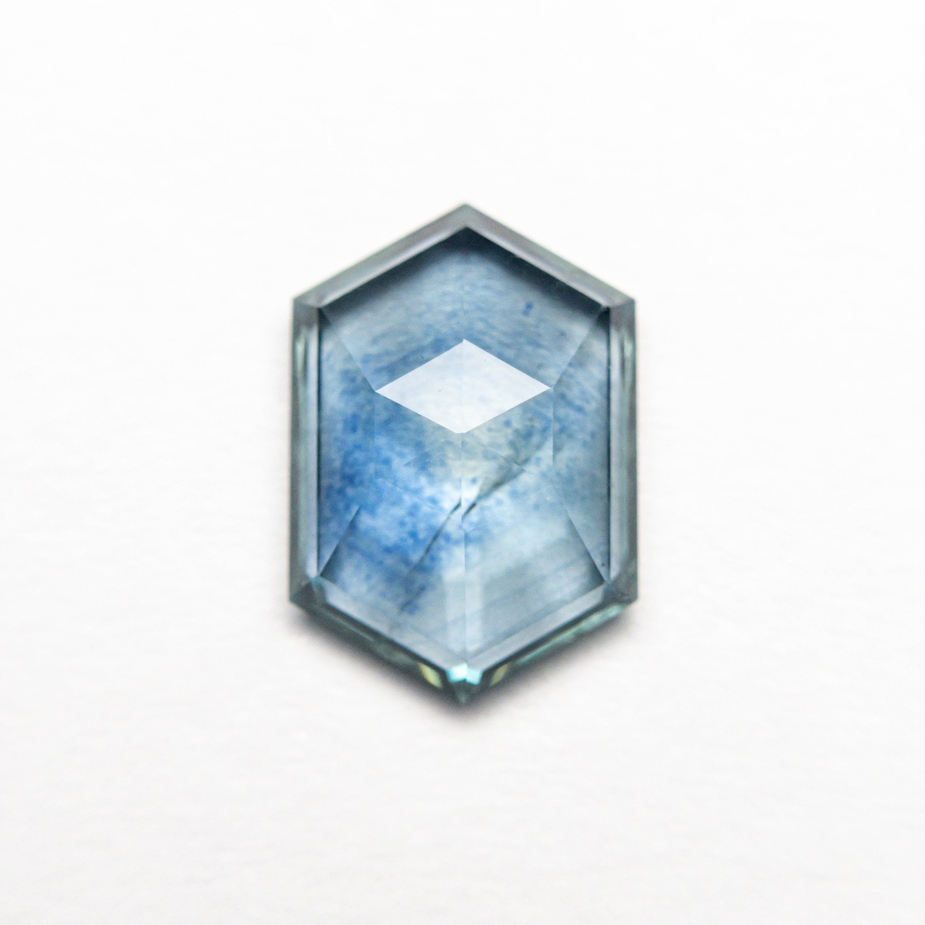 1.55ct Hexagon Rose Cut Sapphire - 12th HOUSE