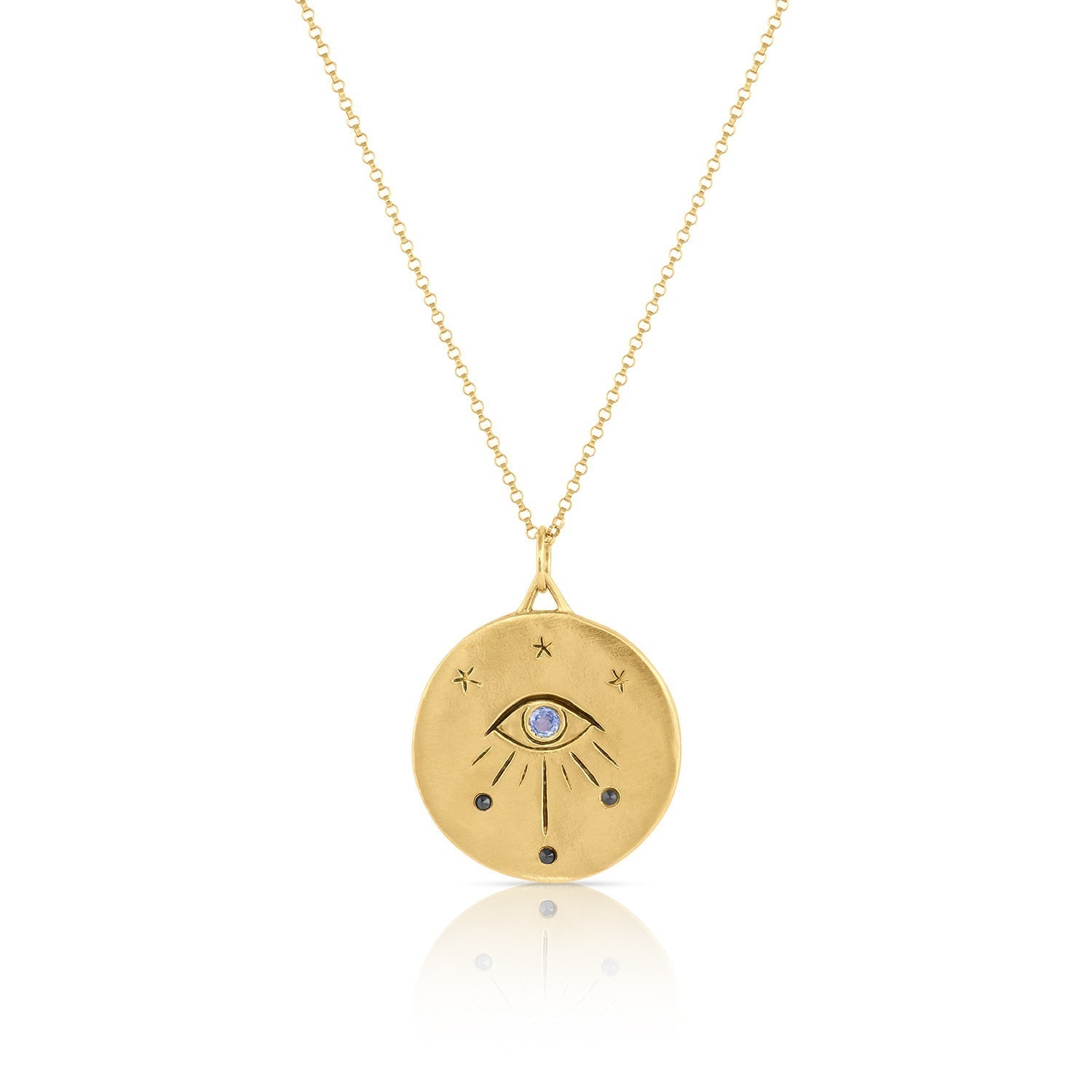 archive | All Seeing Eye Protection Amulet | Sapphire - 12th HOUSE