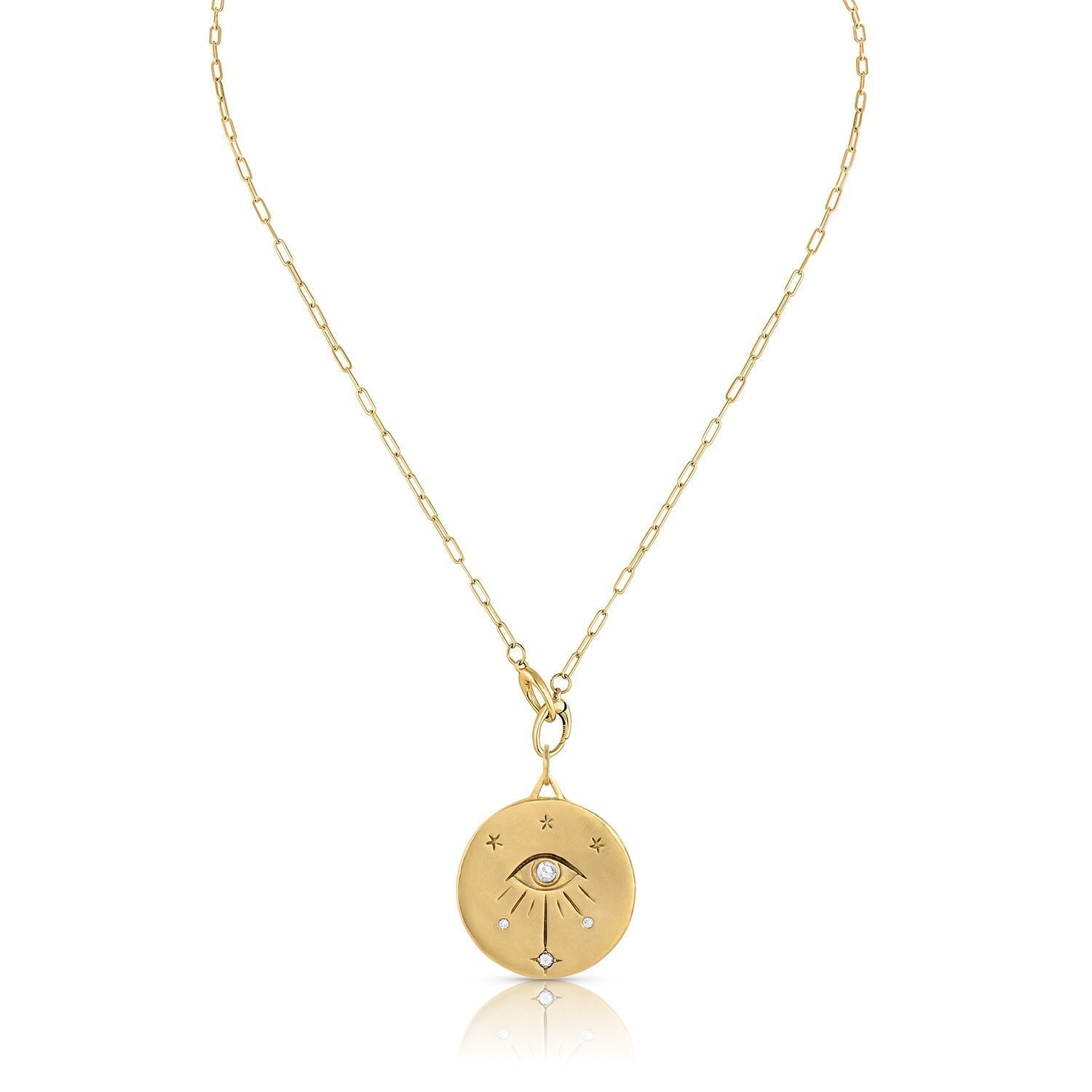 archive | All Seeing Eye Protection Amulet | white diamonds - 12th HOUSE