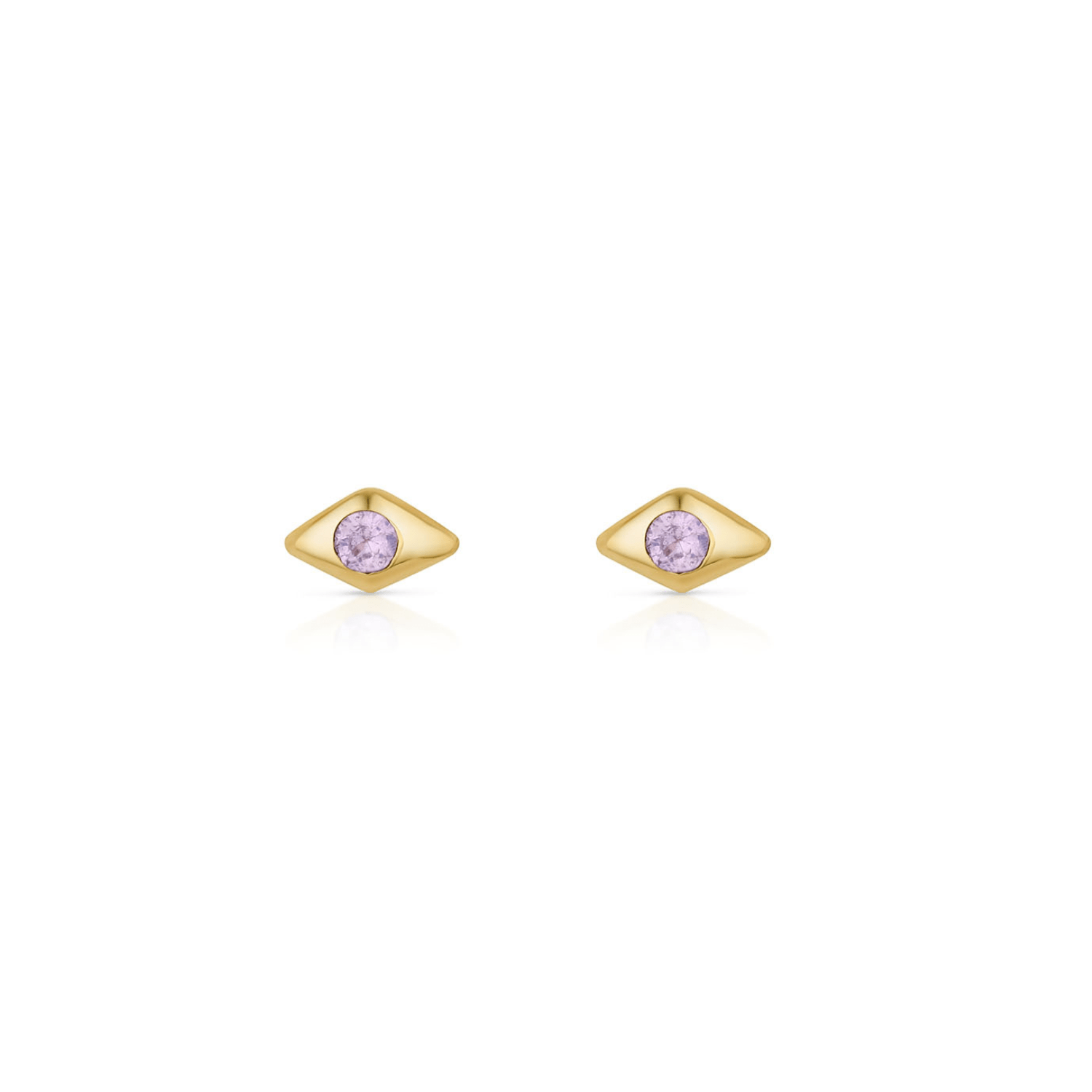 Archive | Lilac Sapphire Eye Studs - 12th HOUSE