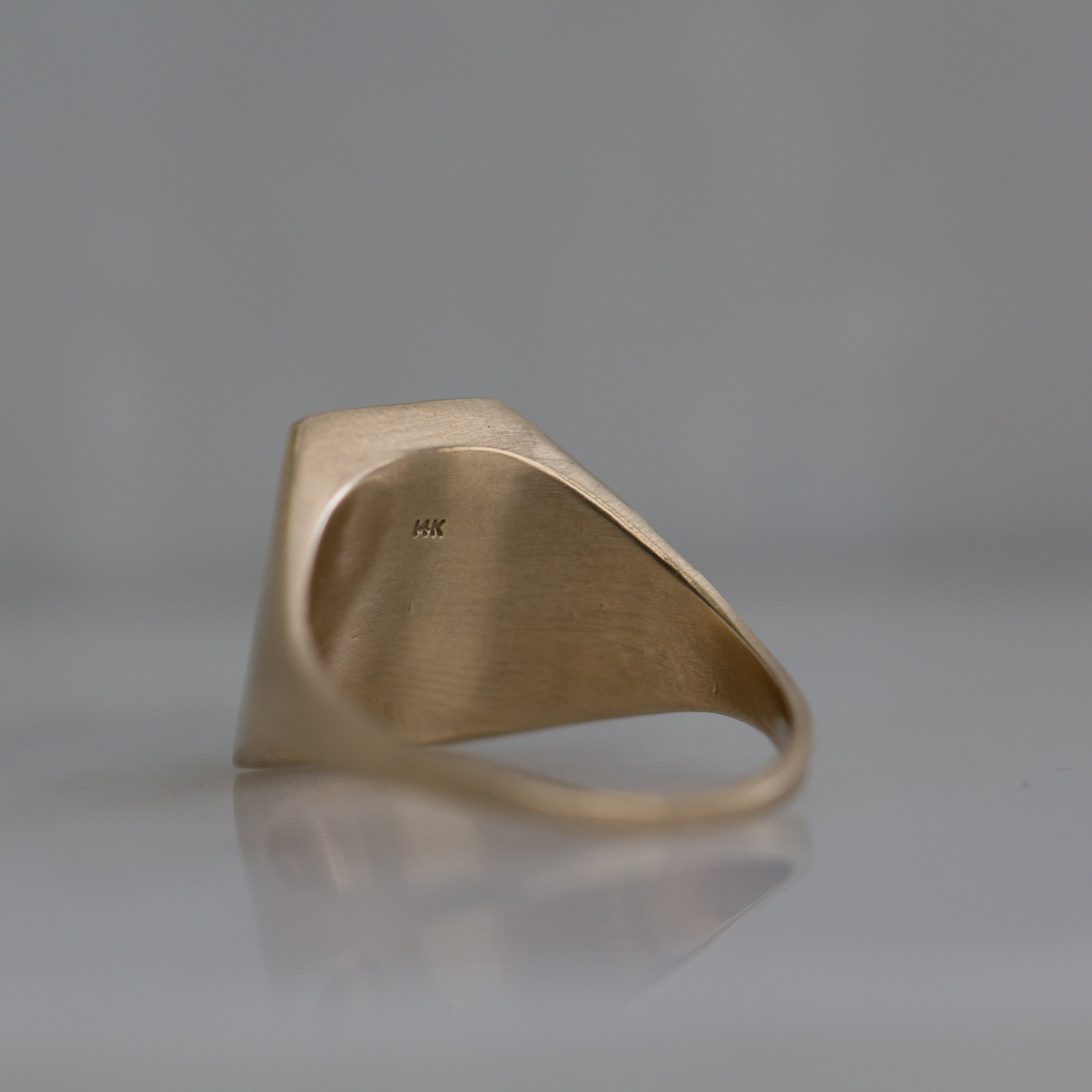 archive | size 6.75 Analemma Signet Ring - 12th HOUSE