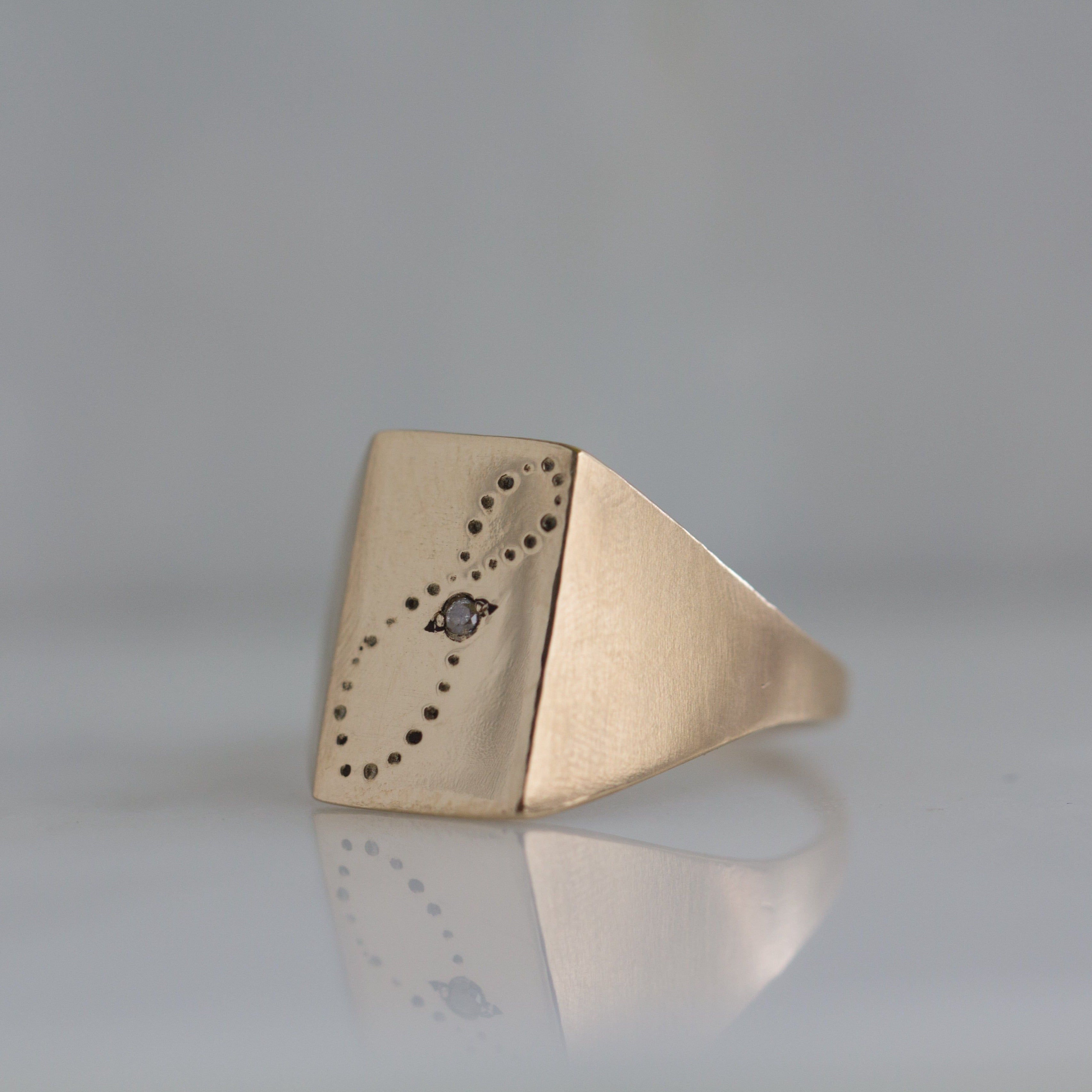 archive | size 6.75 Analemma Signet Ring - 12th HOUSE