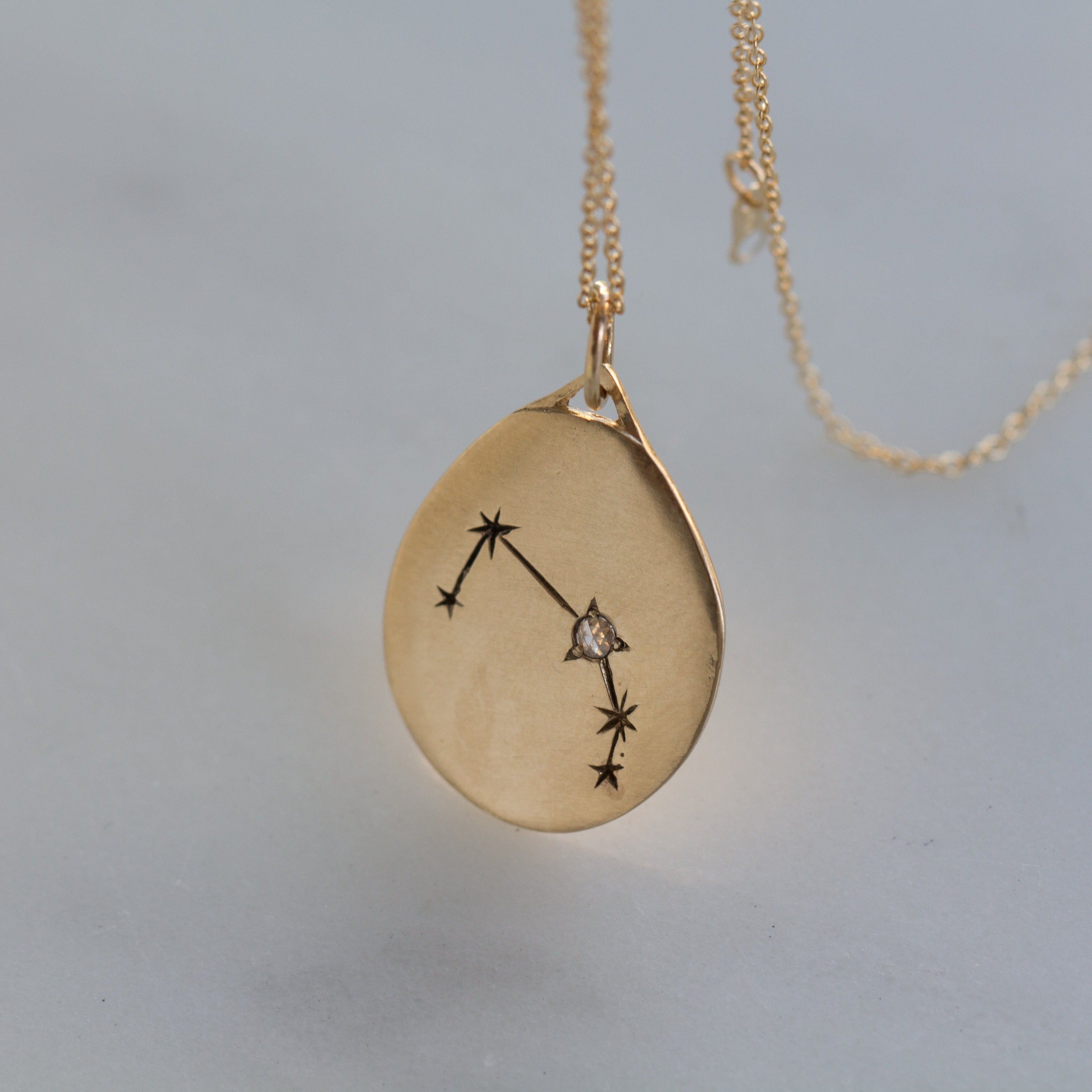 Aries Celestial Zodiac Necklace - 12th HOUSE