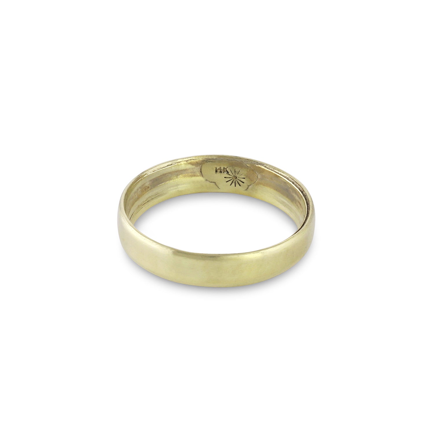 Electrum Gold Ring | 3mm wide - 12th HOUSE