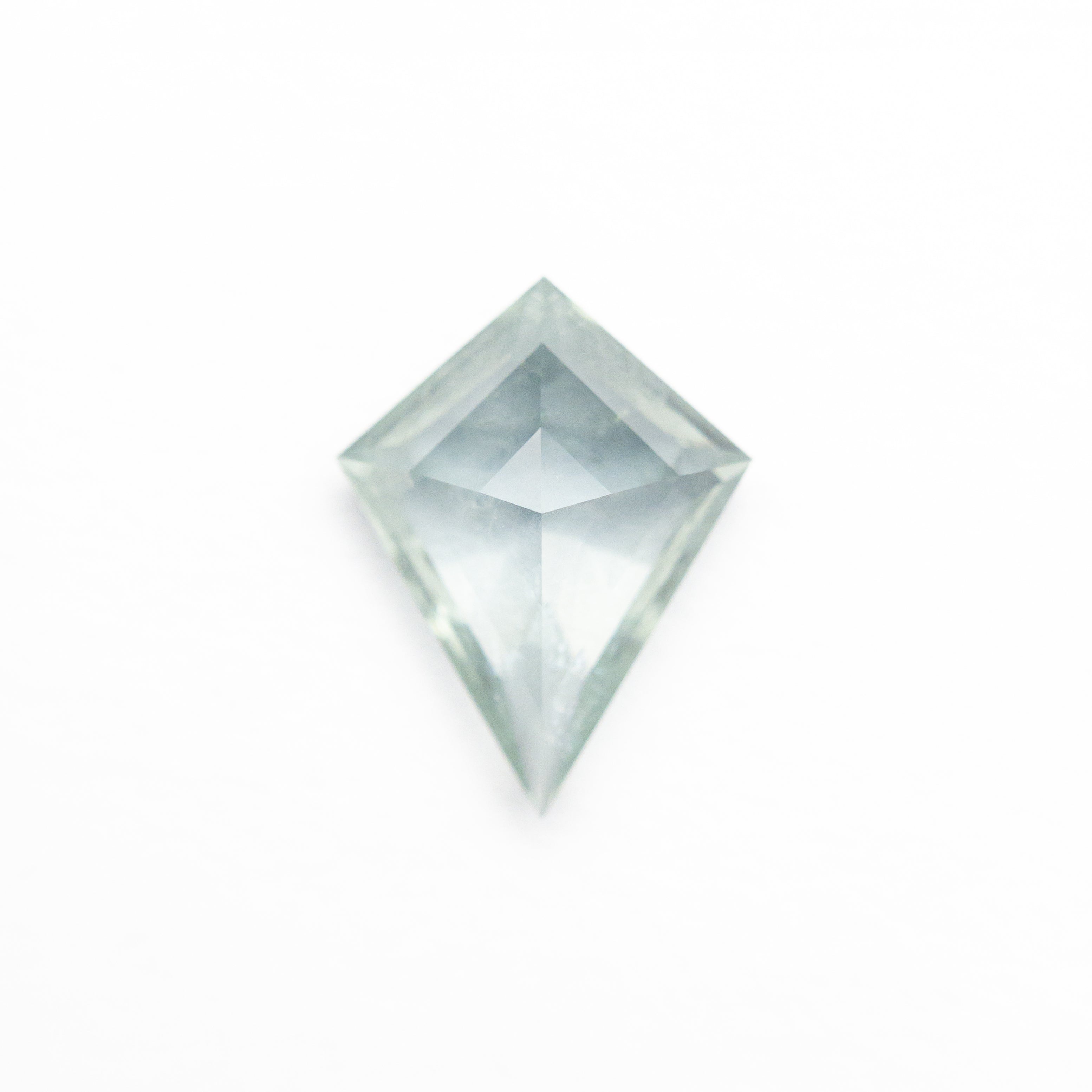Icy teal Kite step cut sapphire - 12th HOUSE