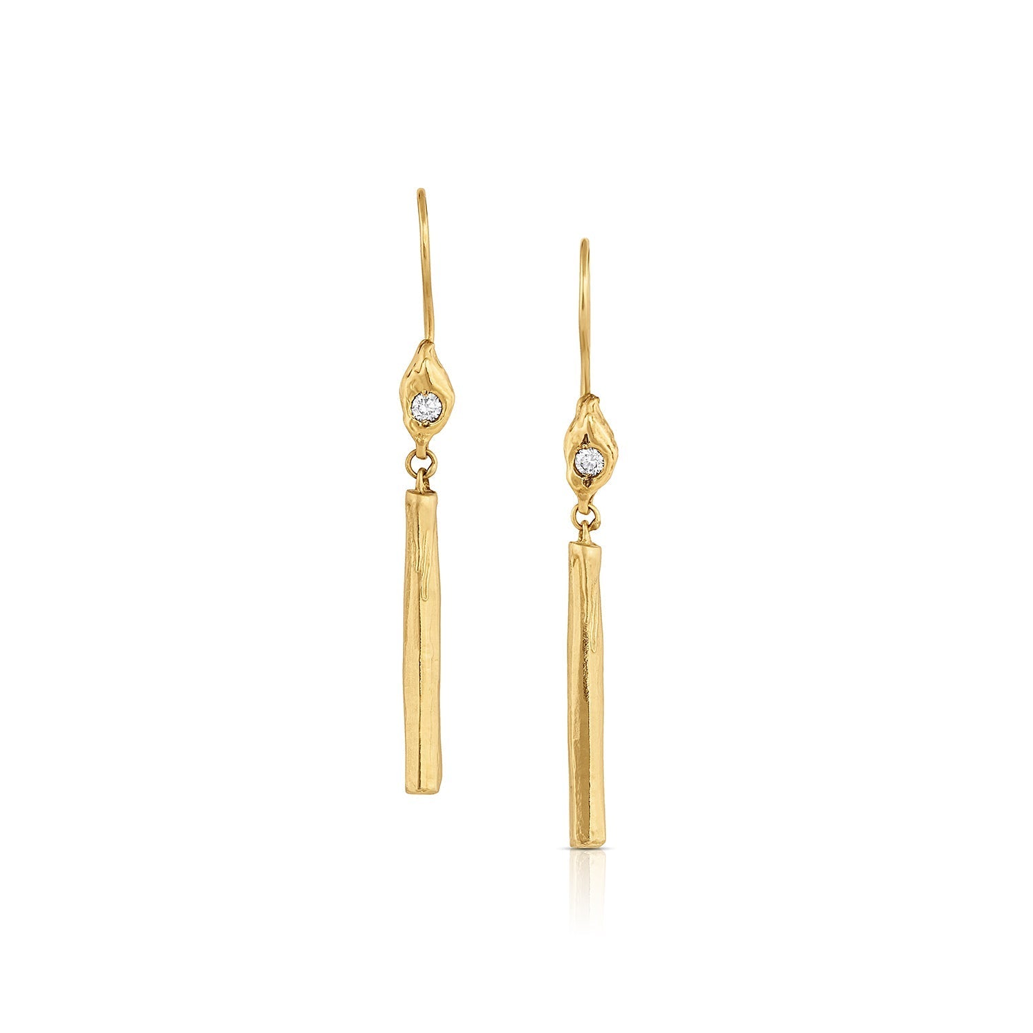 Illumination Candle Drop Earrings - 12th HOUSE