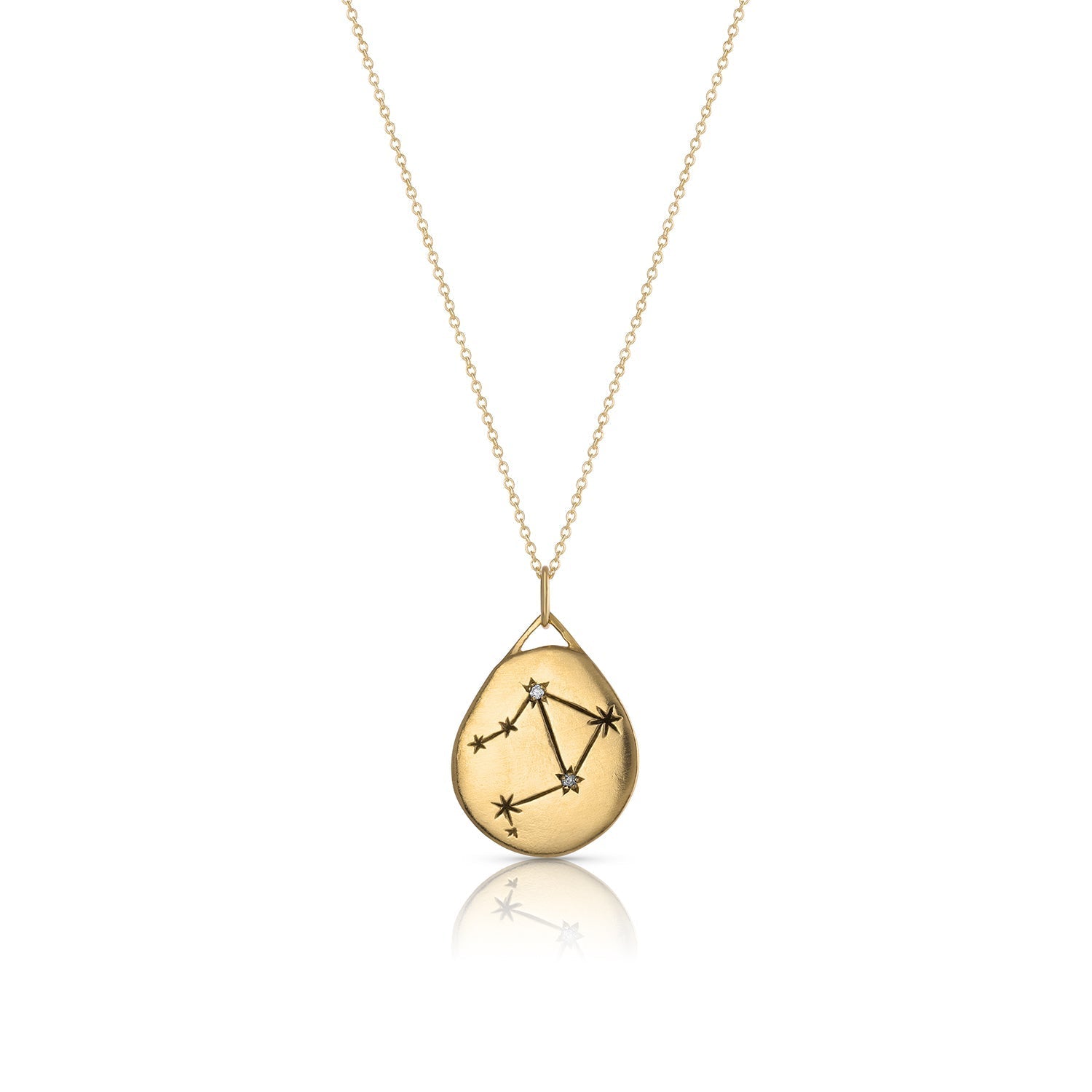 Libra celestial zodiac necklace - 12th HOUSE