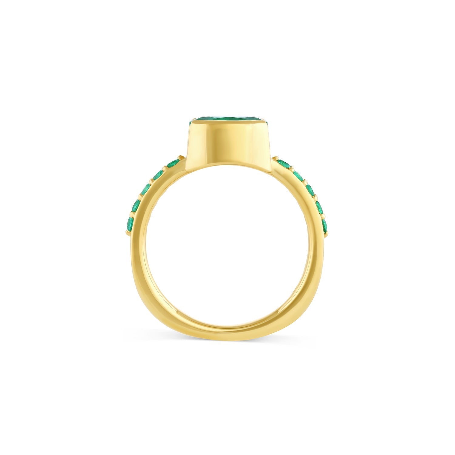 Mare Nubium Emerald engagement ring - 12th HOUSE