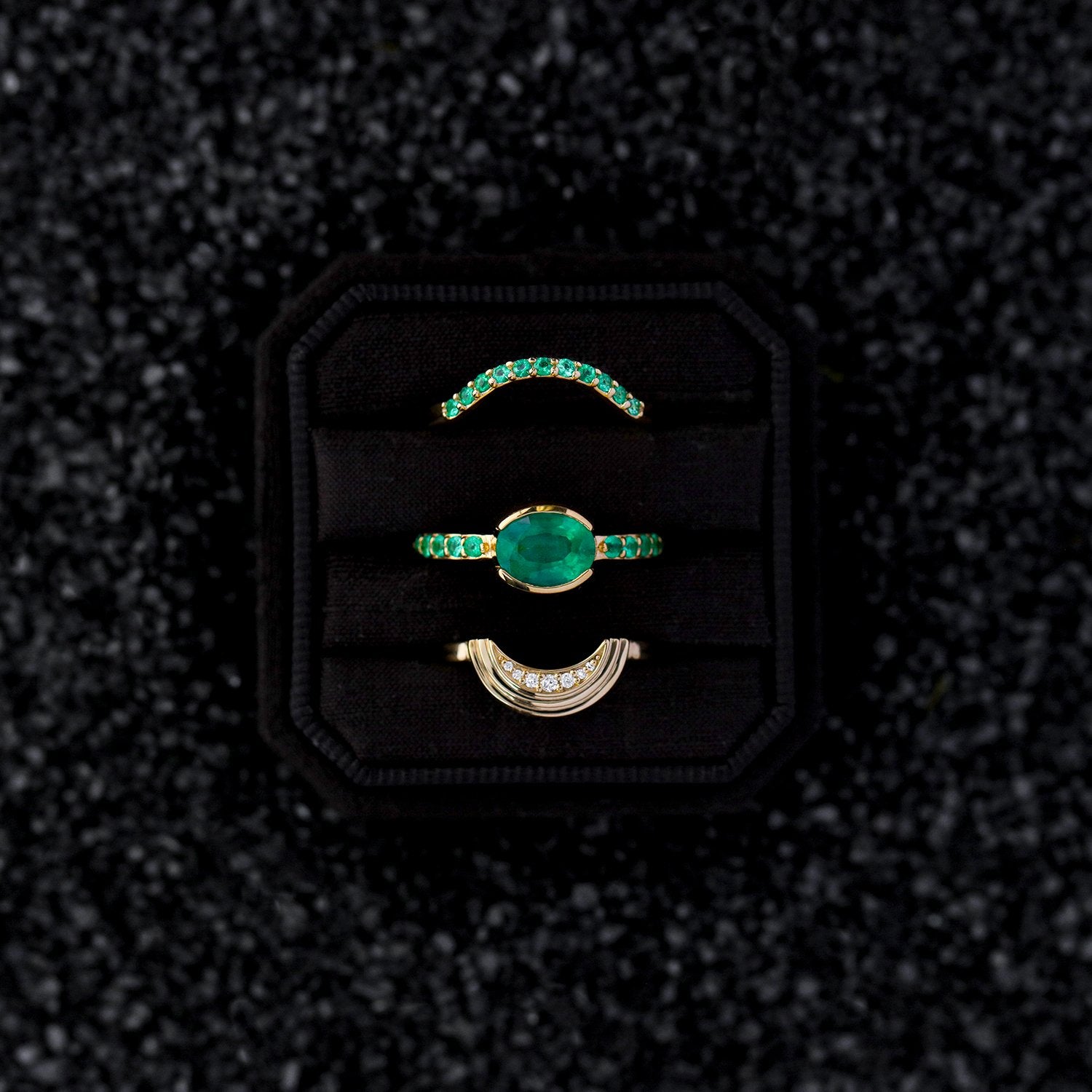 Mare Nubium Emerald Ring Suite - 12th HOUSE