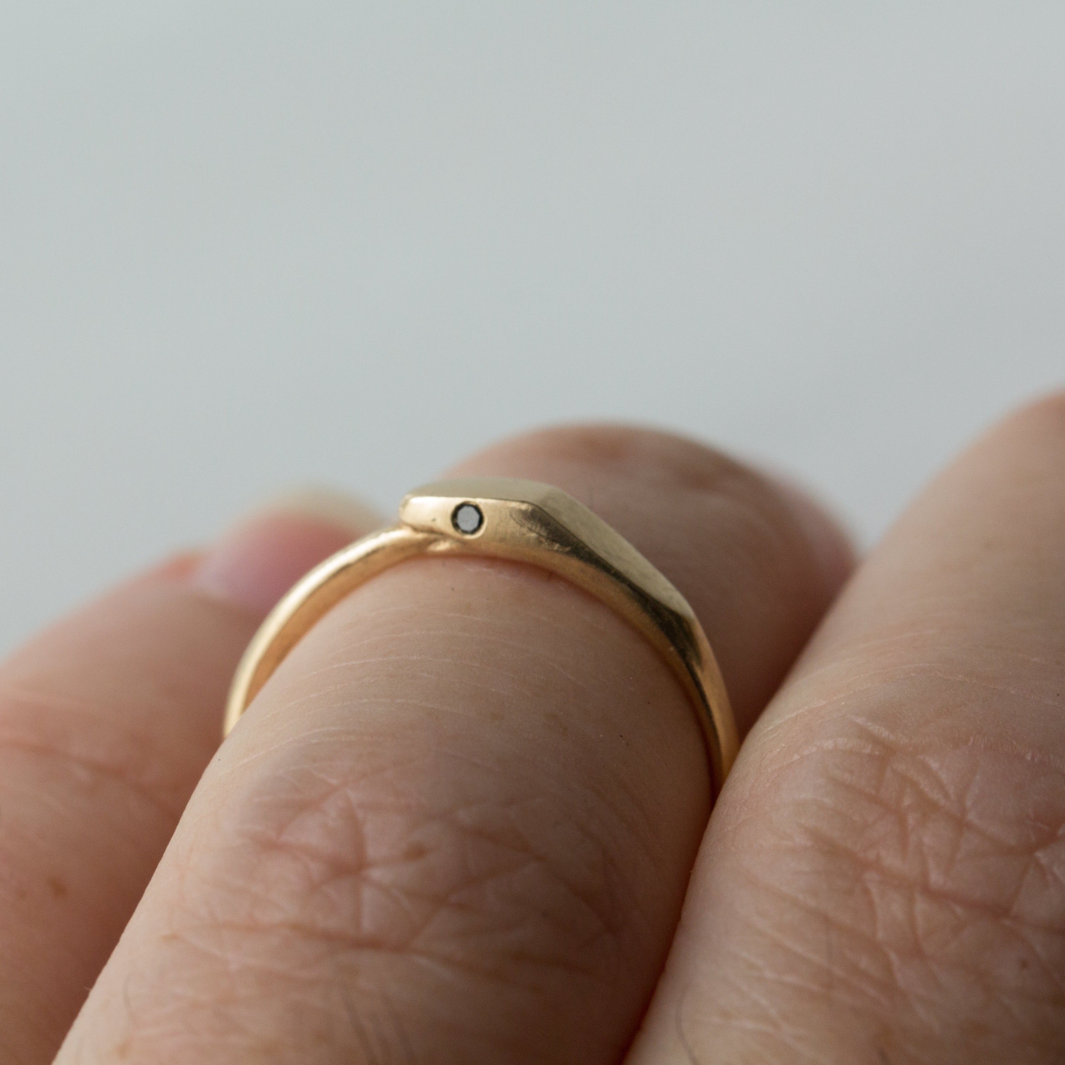 Petite Ouroboros Stacking Ring - 12th HOUSE