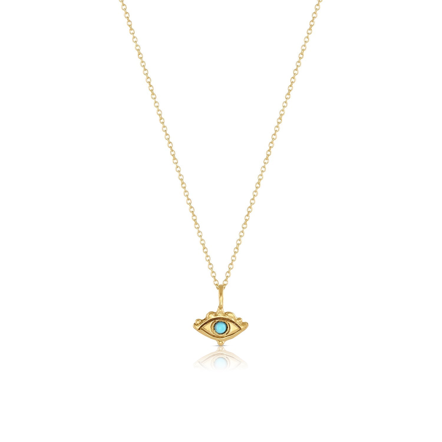 Petite Third Eye Charm || turquoise - 12th HOUSE