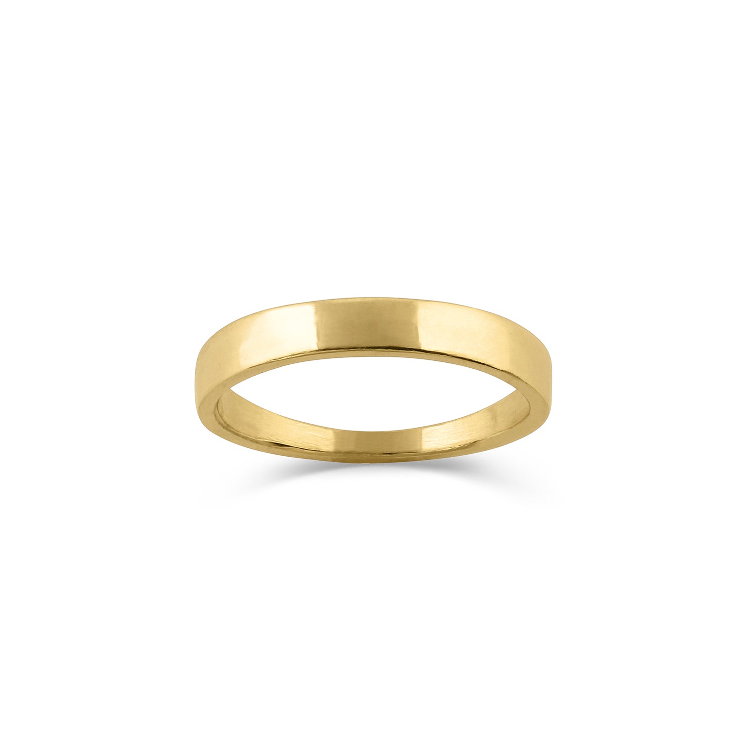 archive event gender neutral bands 5.25 / 14k yellow gold archive | Tapered Ceremonial Ring