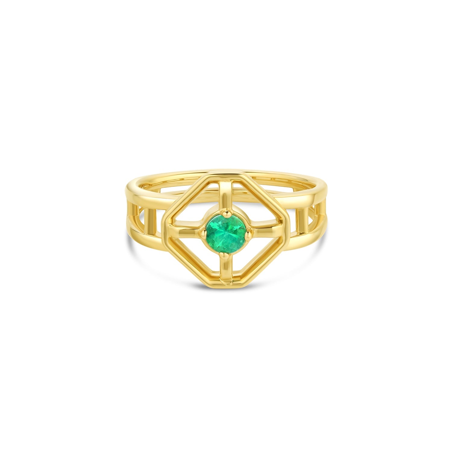 The Emerald Window Ring - 12th HOUSE