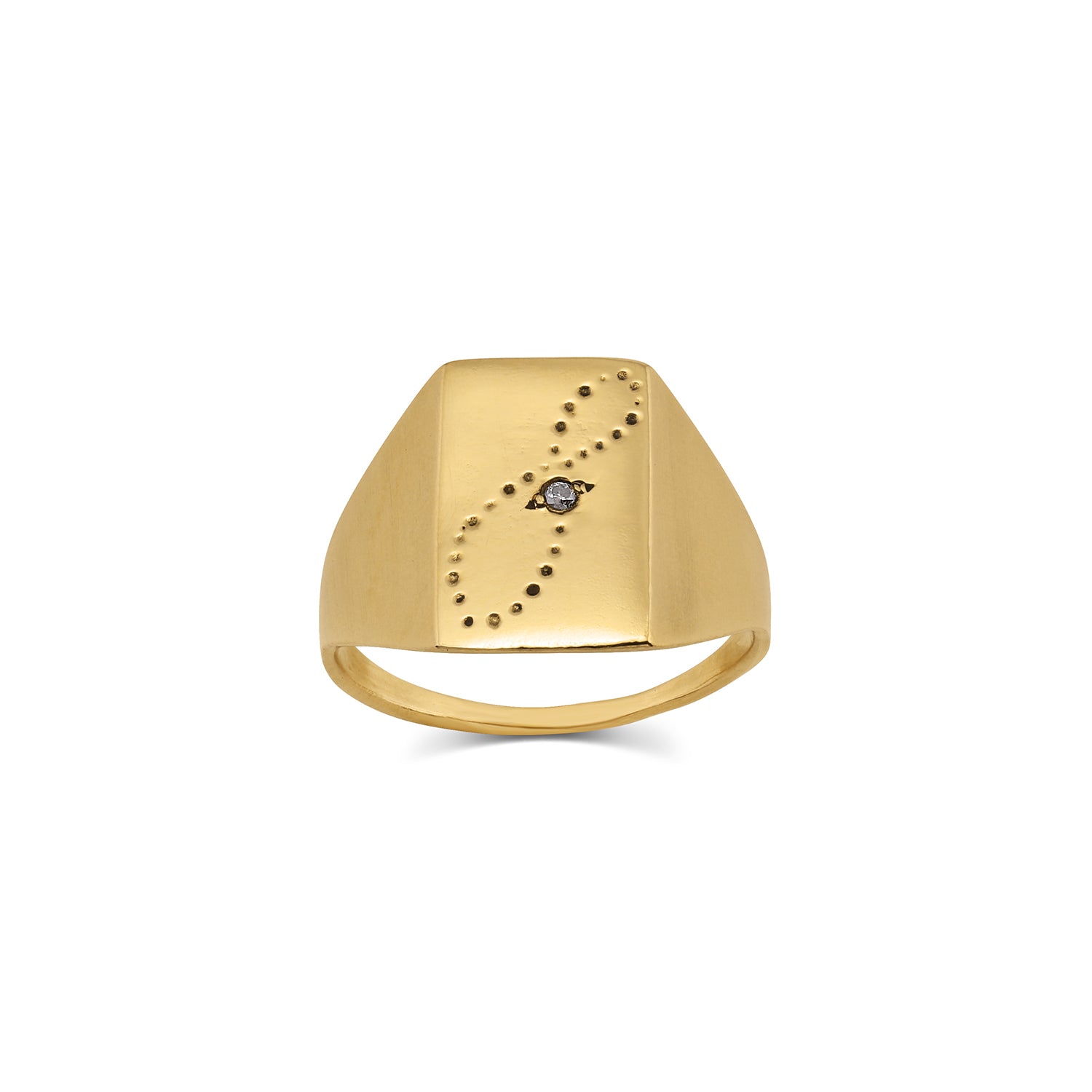 Fine Talisman Collection signet ring Analemma Signet Ring