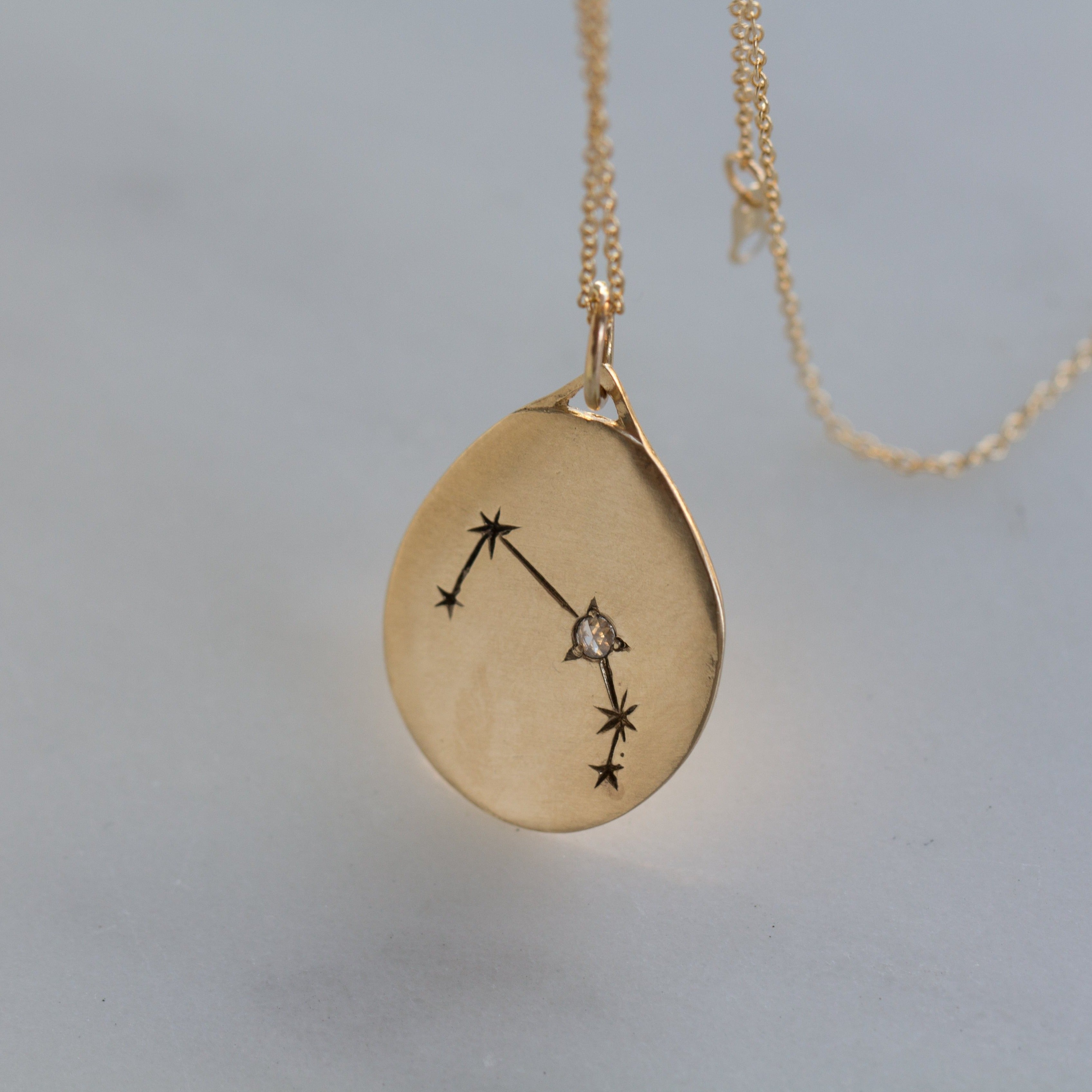 Aries Celestial Zodiac Necklace | 12th HOUSE | Mystical Fine Jewelry | Gold constellation necklace | Fine zodiac necklace 14k gold constellation necklace Constellation necklace Aries constellation necklace Gold Aries constellation necklace |