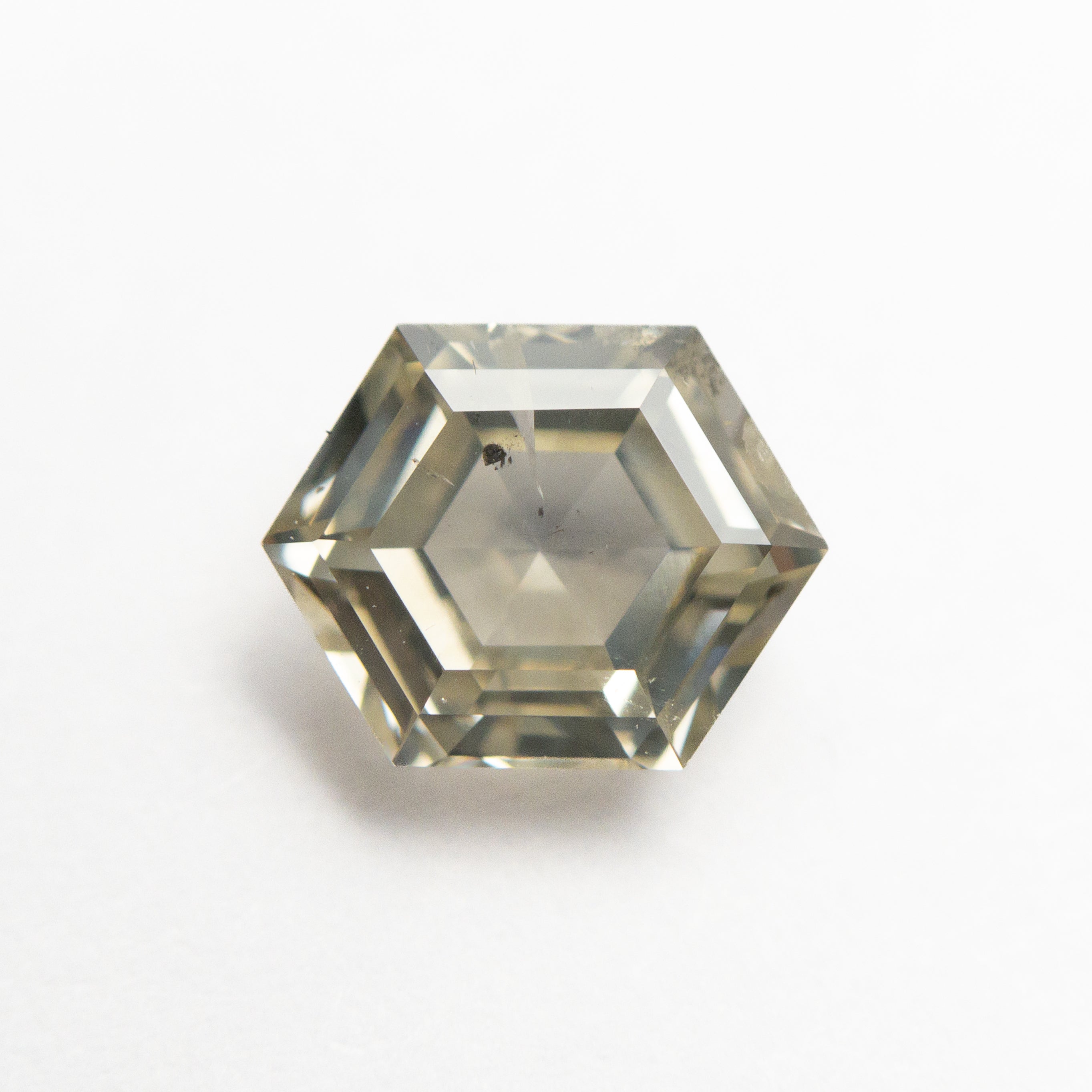 12th HOUSE loose gemstone 1.24ct Hexagon Double cut Diamond